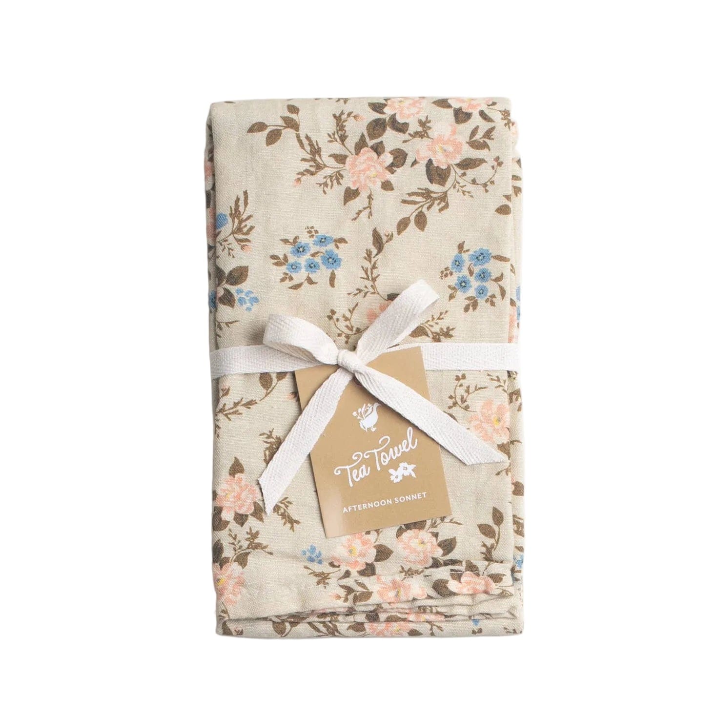 Flowerie Kitchen & Dining Afternoon Sonnet Tea Towel
