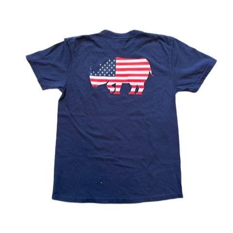 American Rhino Clothing Navy / Small American Rhino T-Shirt