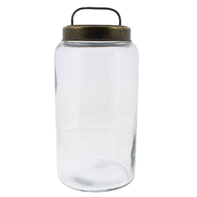 HomArt Decor Archer Jar with Metal Lid, Various Sizes