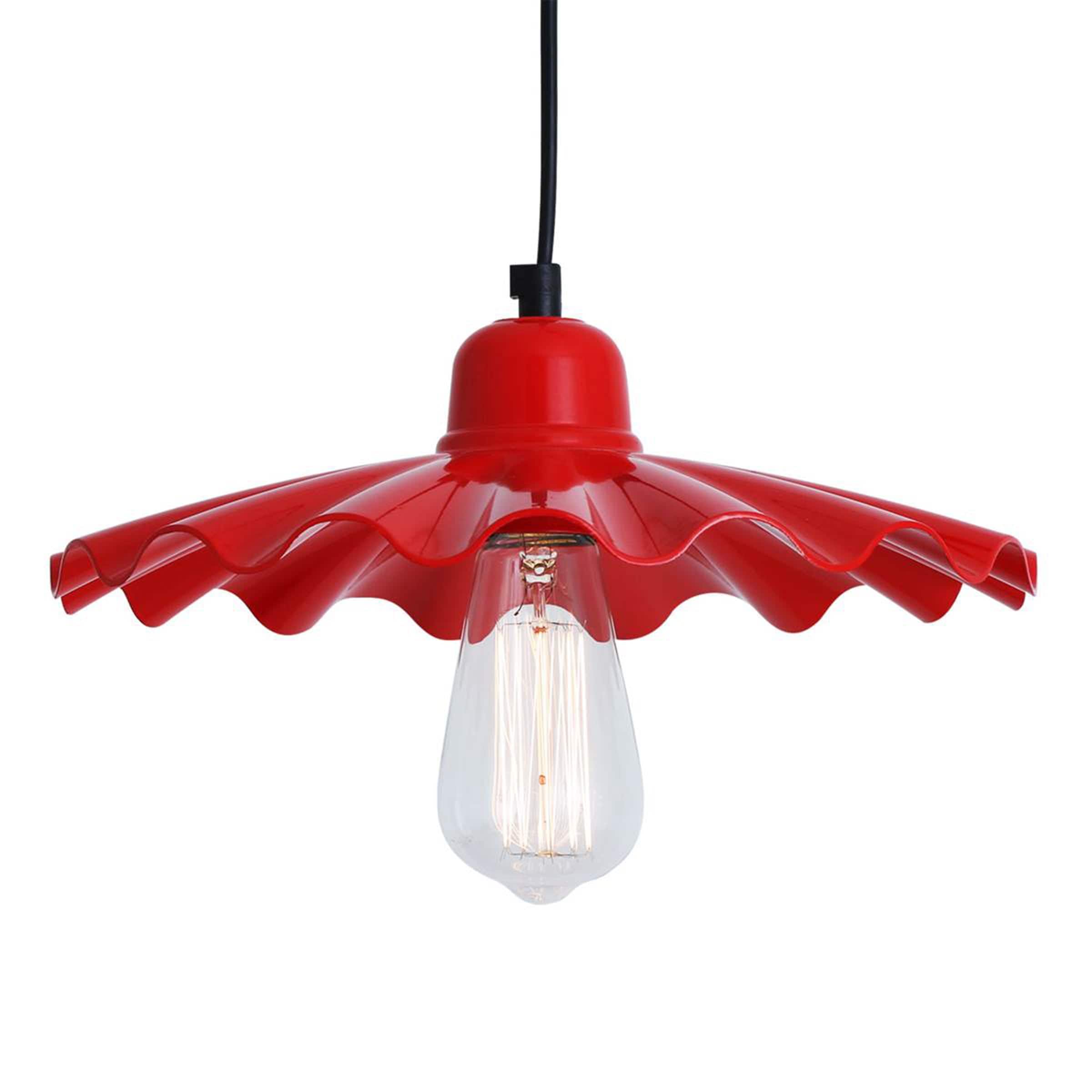 Mullan Lighting Lighting Ardle Ripple Shade Pendant