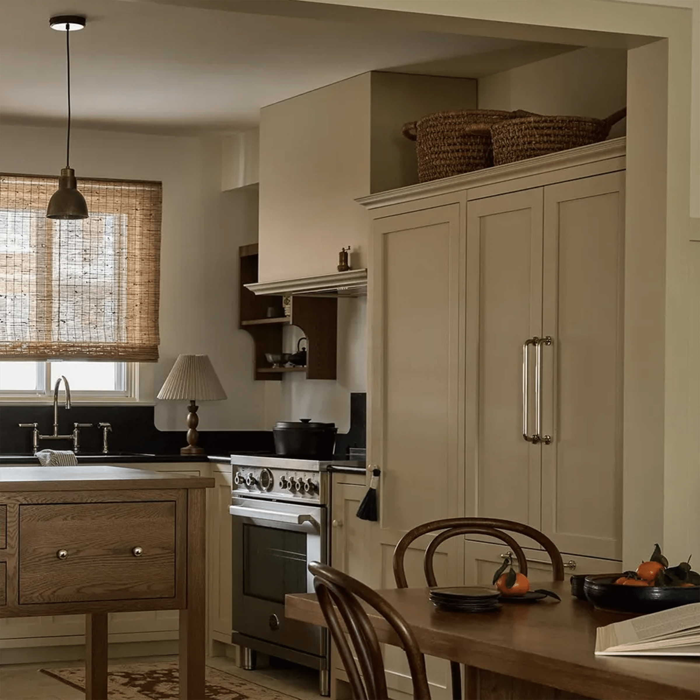 Mullan Lighting Lighting Baku Vintage Brass Pendant