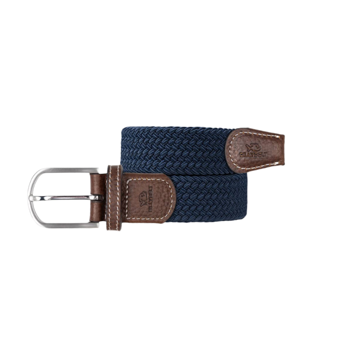 BILLYBELT Size 1 BILLYBELT - Slate blue elastic braided belt