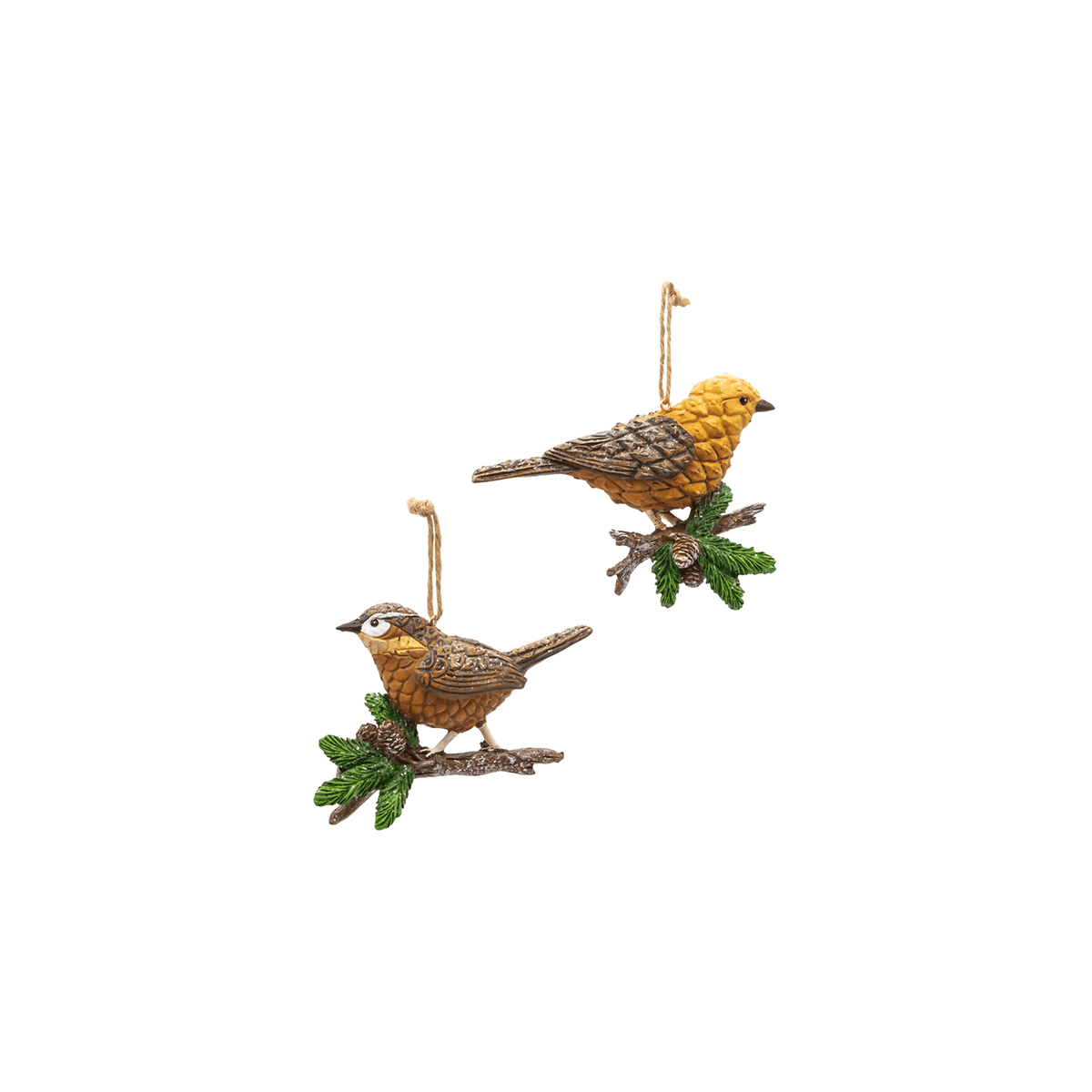 Kurt S. Adler, Inc. SHOP Bird on Pine Branch Christmas Ornament