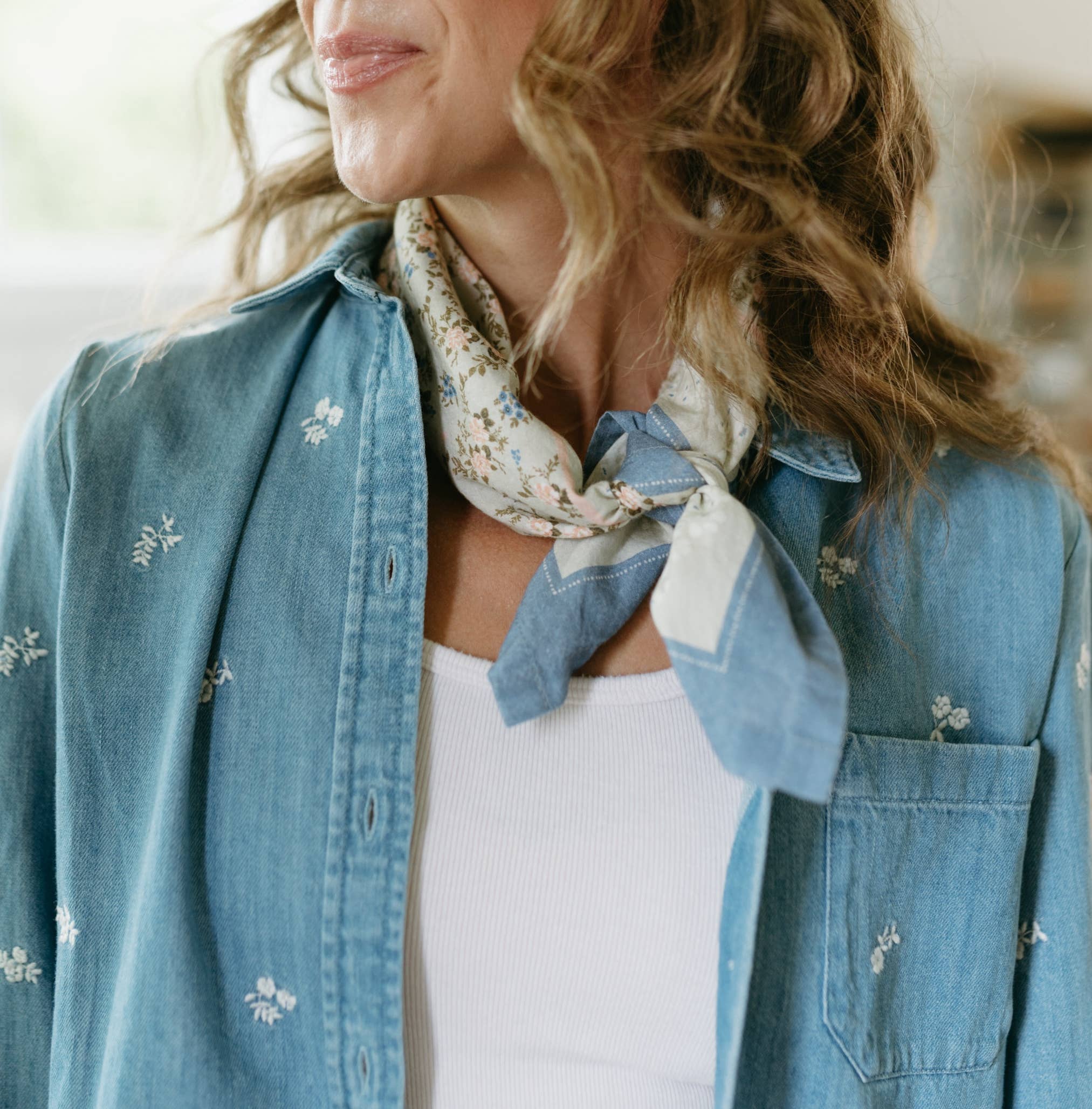 Flowerie Apparel & Accessories Bloom Field Bandana