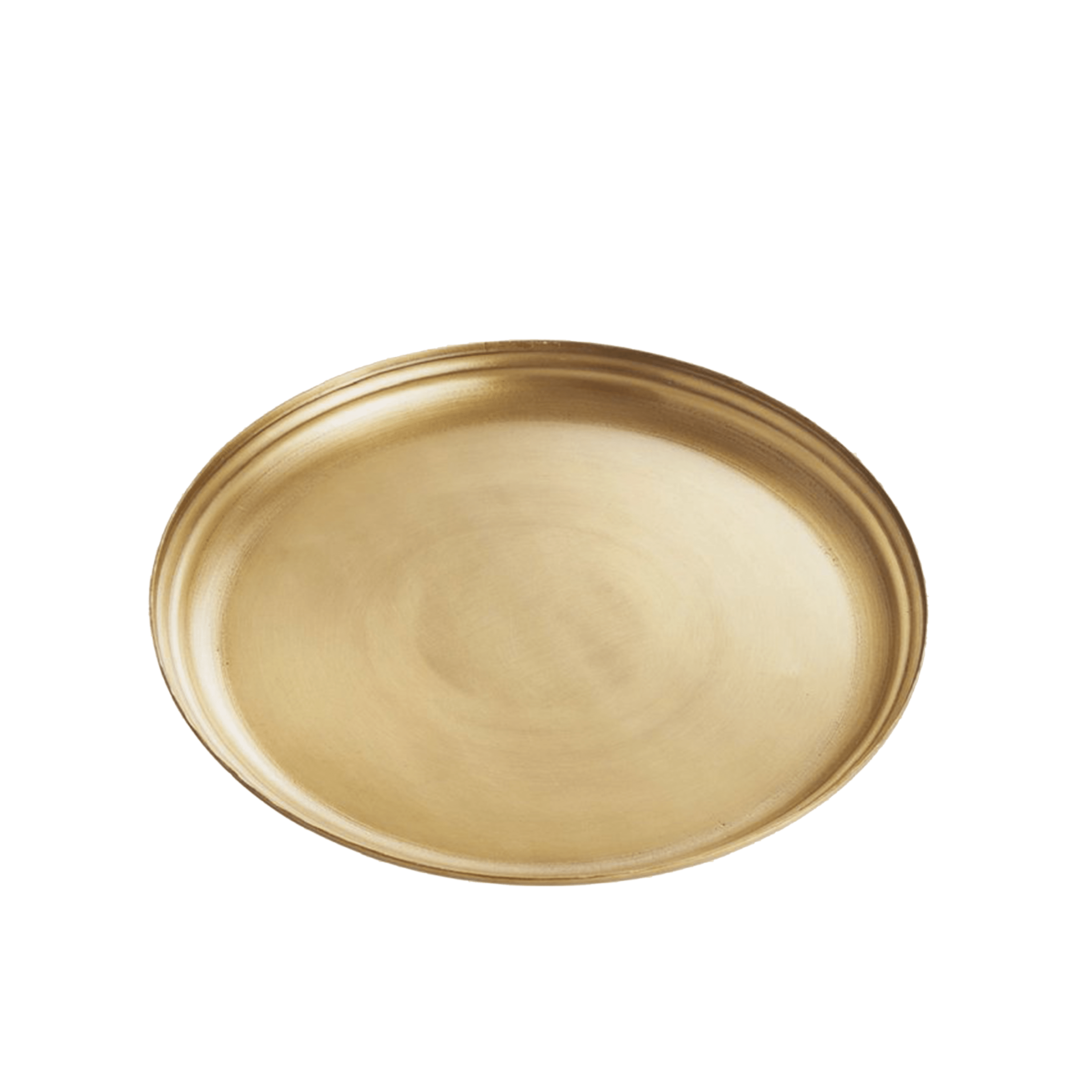 Fog Linen Work Accessory Brass Serving Tray