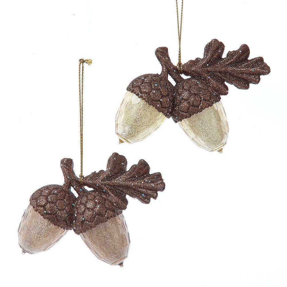 Kurt S. Adler, Inc. SHOP Brown and Gold Acorn Ornament
