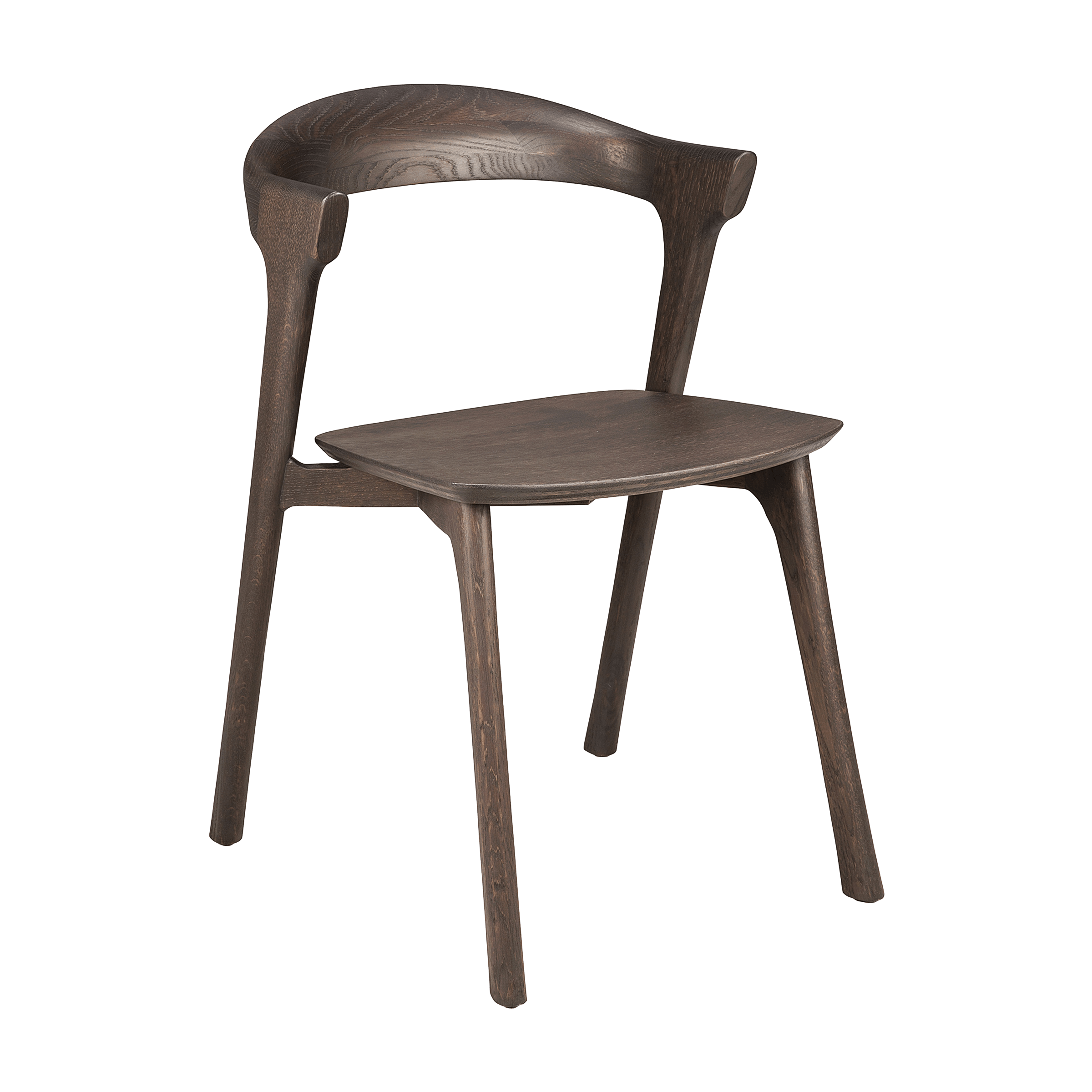 Ethnicraft Furniture Brown Oak Bok Chair