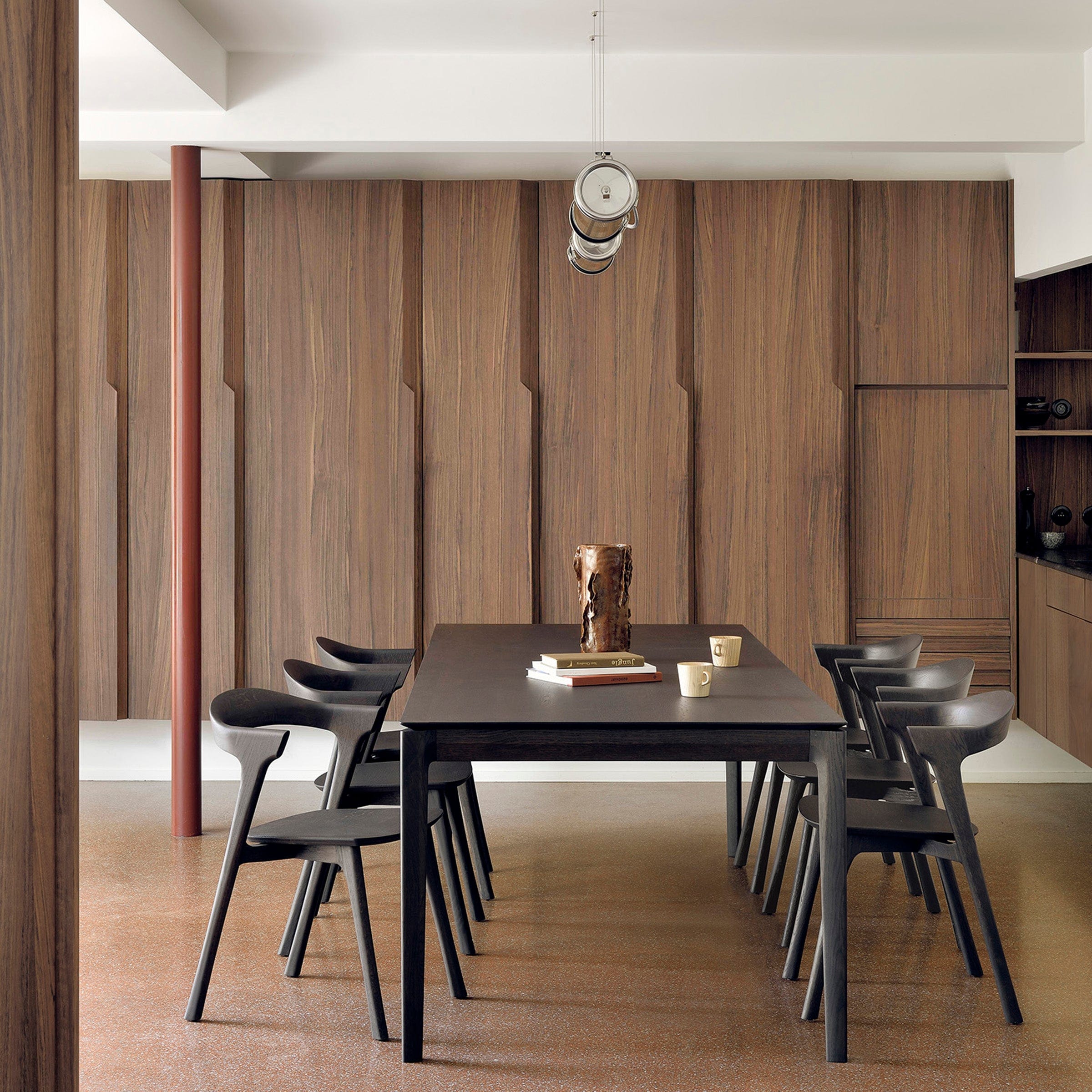 Ethnicraft Furniture Brown Oak Bok Dining Table