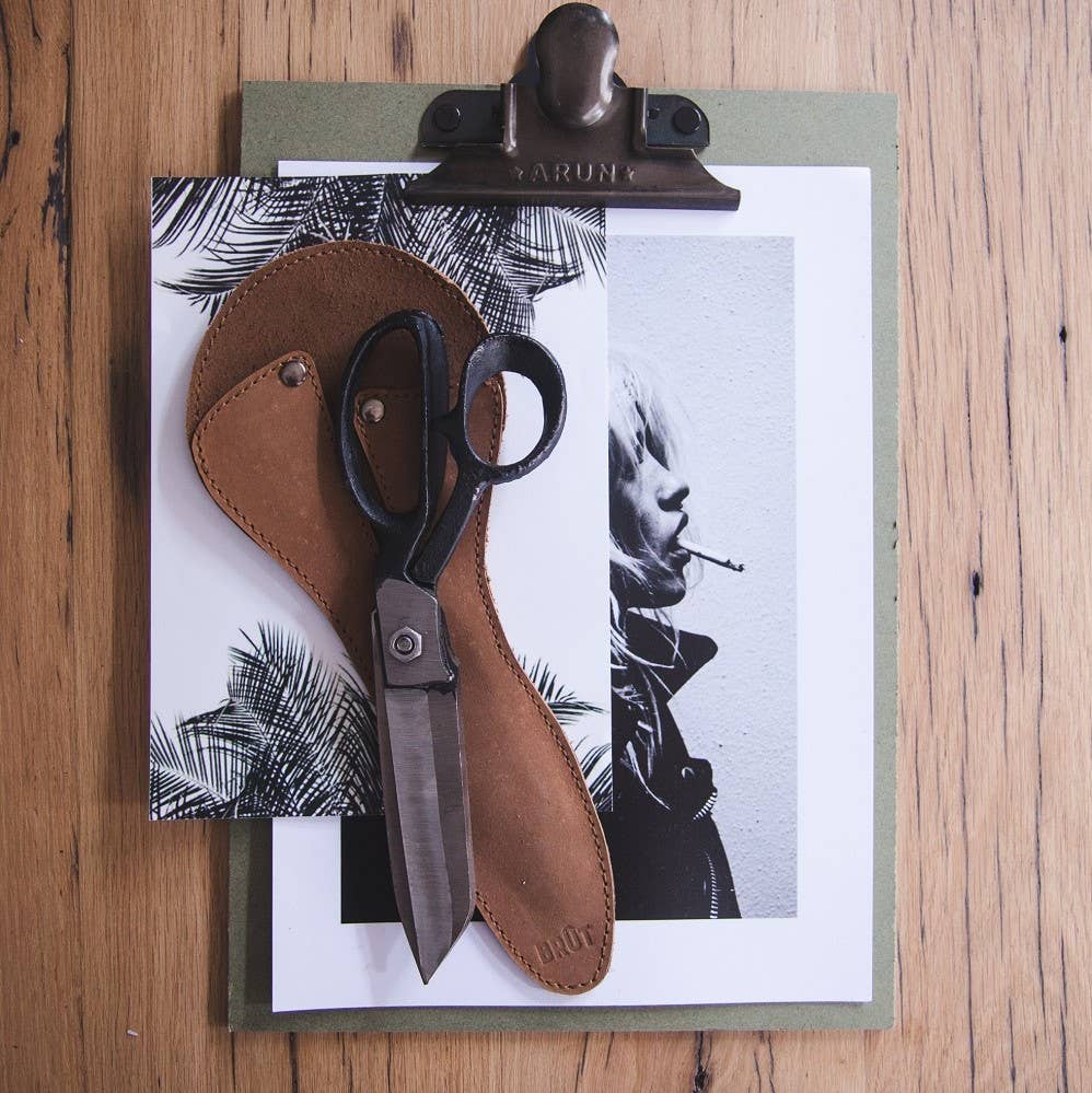 Brut Homeware Brut Homeware - All Purpose scissors with leather sleeve