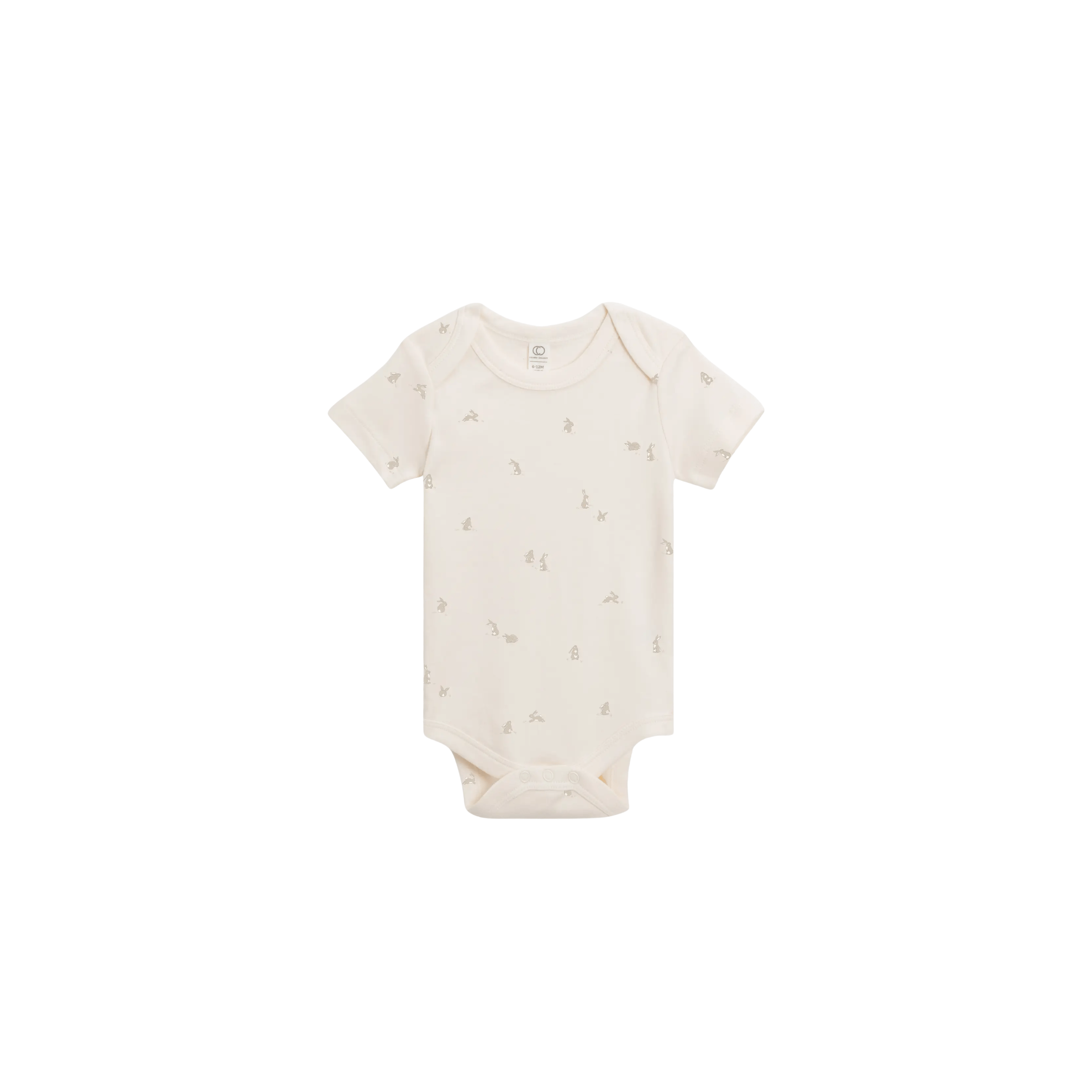 Colored Organics Baby Clothing 0-3M Bunny Bodysuit