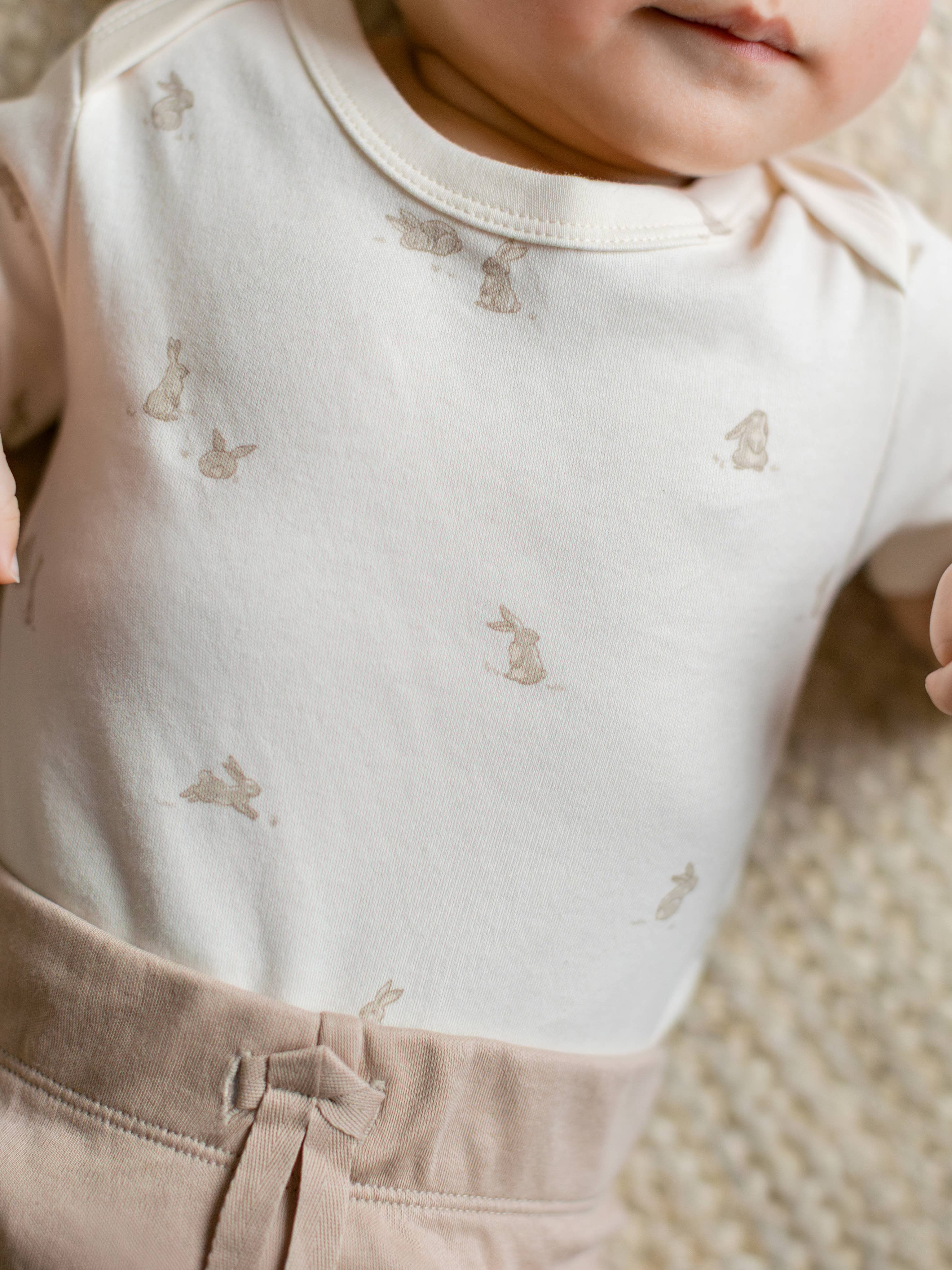 Colored Organics Baby Clothing Bunny Bodysuit