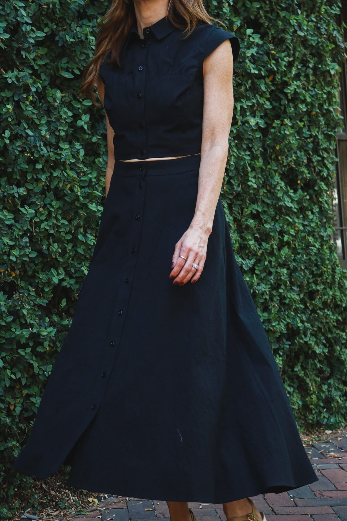 Heather Harlan SHOP Button-Down Skirt