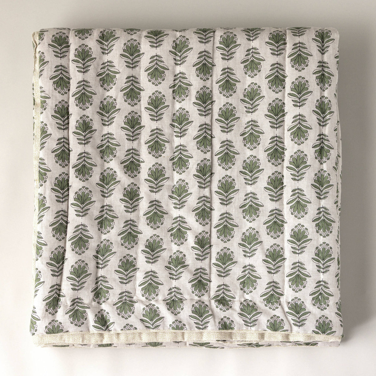 Co.House Designs SHOP Charlie Block Print Quilt, Twin