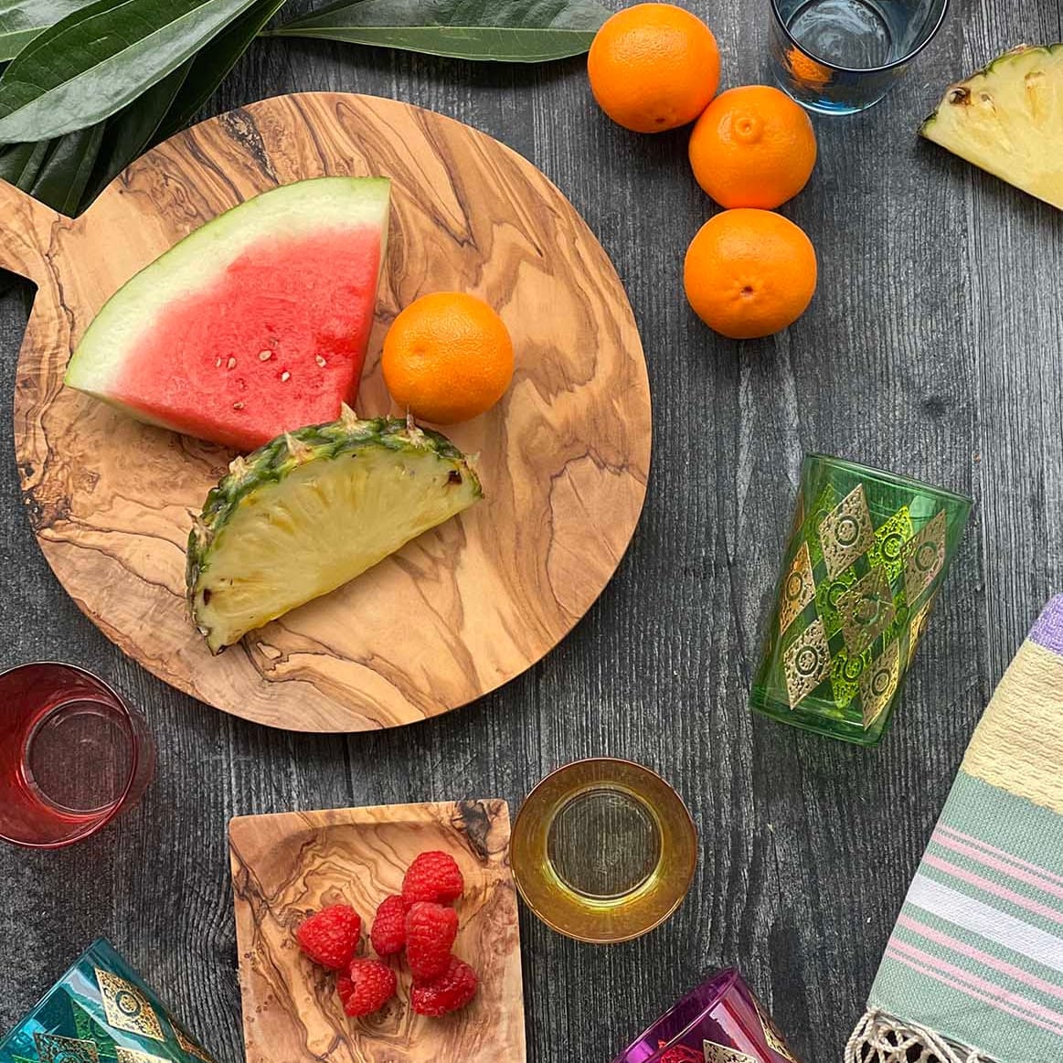 Scents and Feel SHOP Cheese Board, Olive Wood