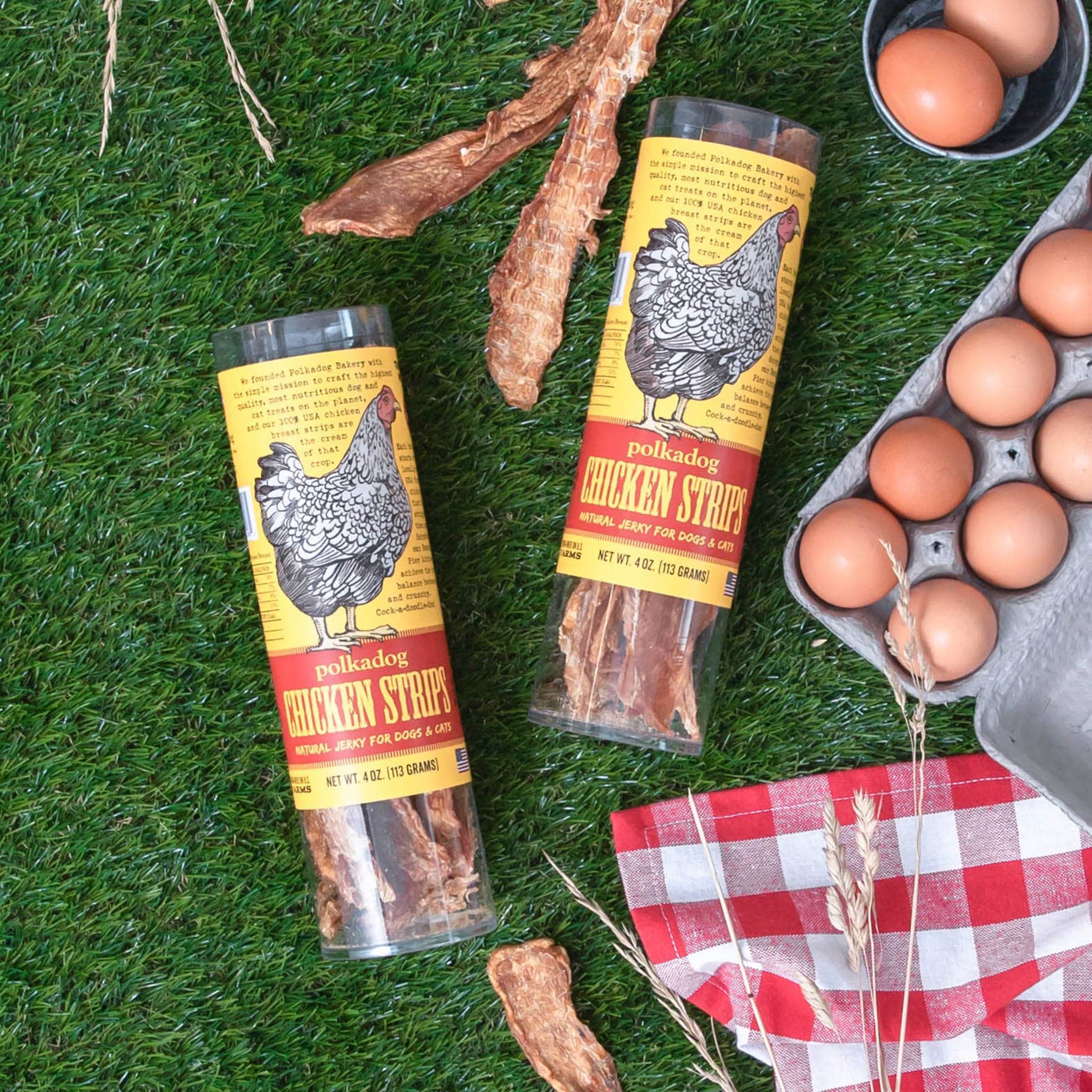 Polkadog Pet Chicken Jerky Dog Treats