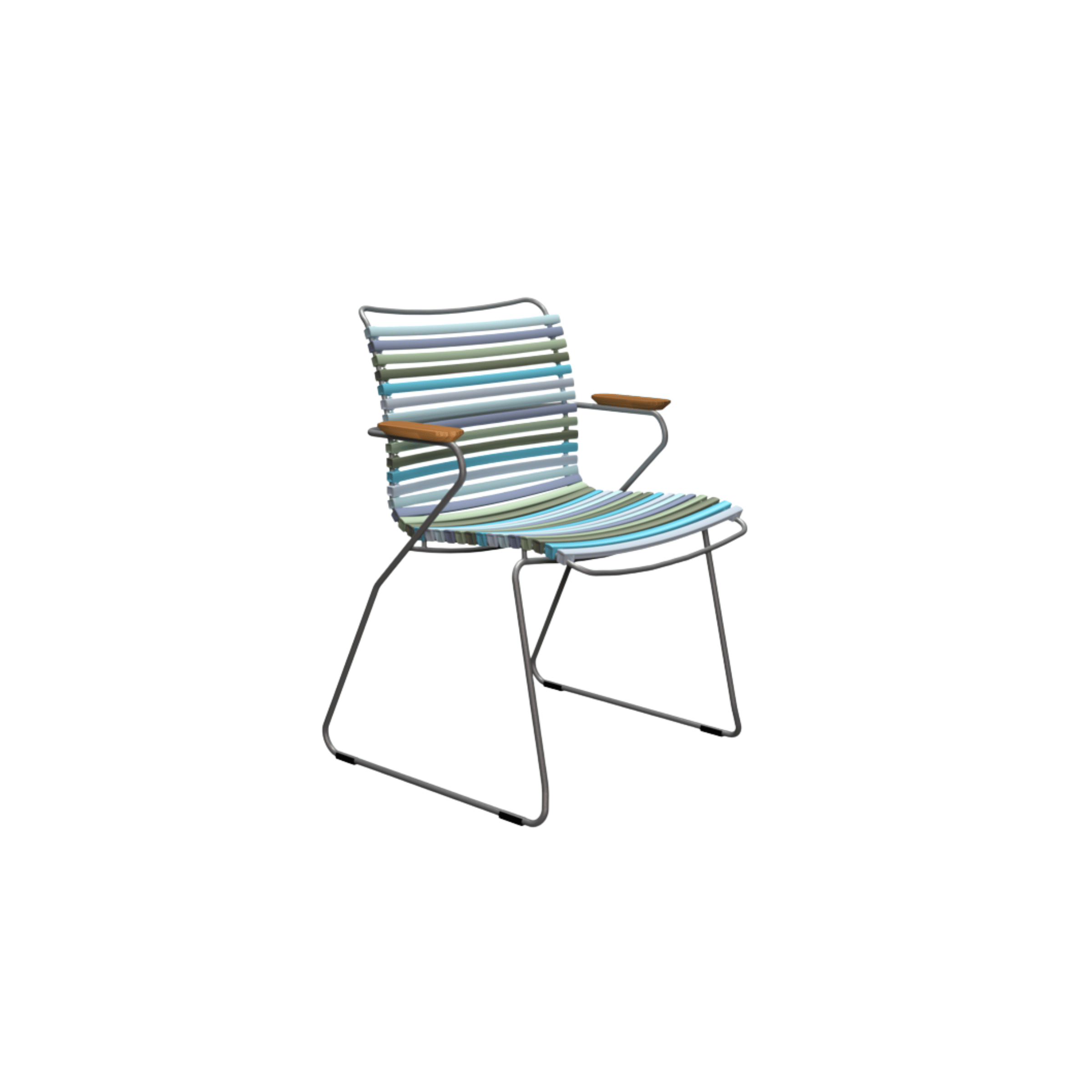 HOUE SHOP Multi Color 2 Click Dining Chair
