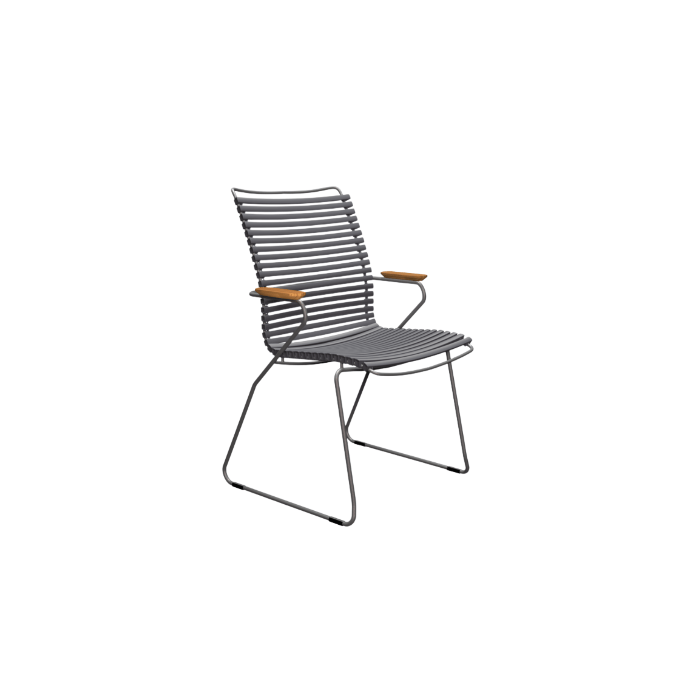 HOUE SHOP Grey Click Dining Chair Tall