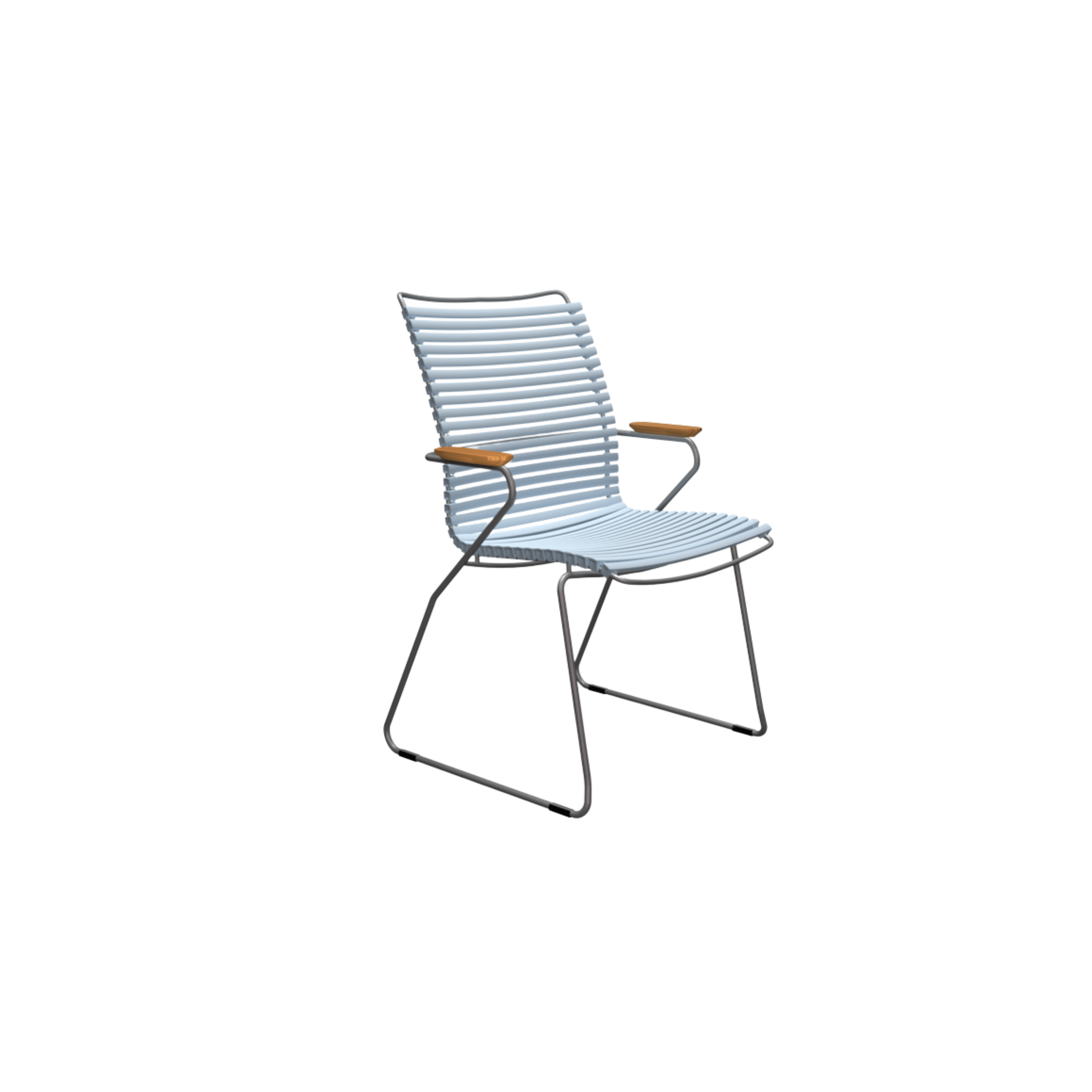 HOUE SHOP Light Blue Click Dining Chair Tall