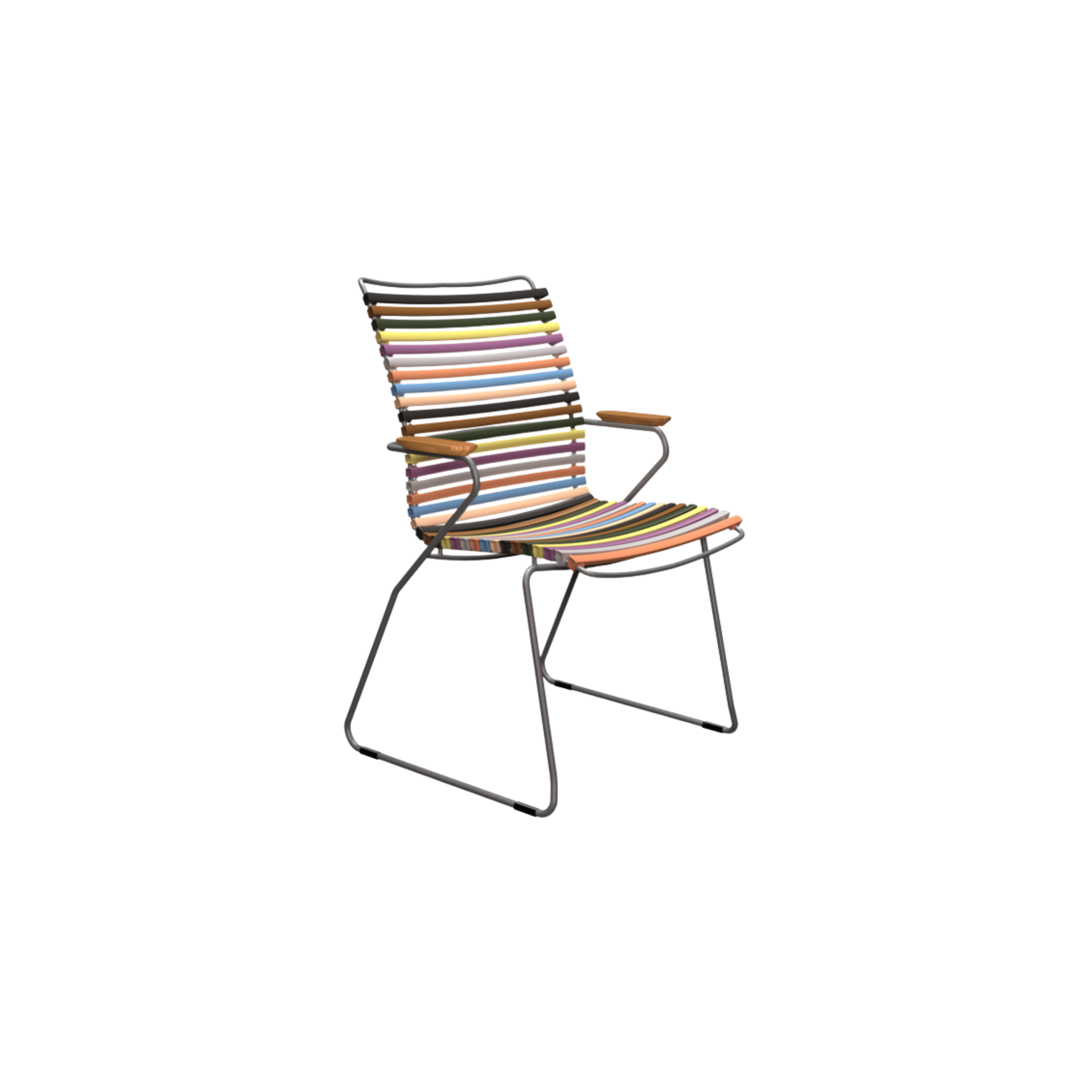 HOUE SHOP Multi Color 1 Click Dining Chair Tall