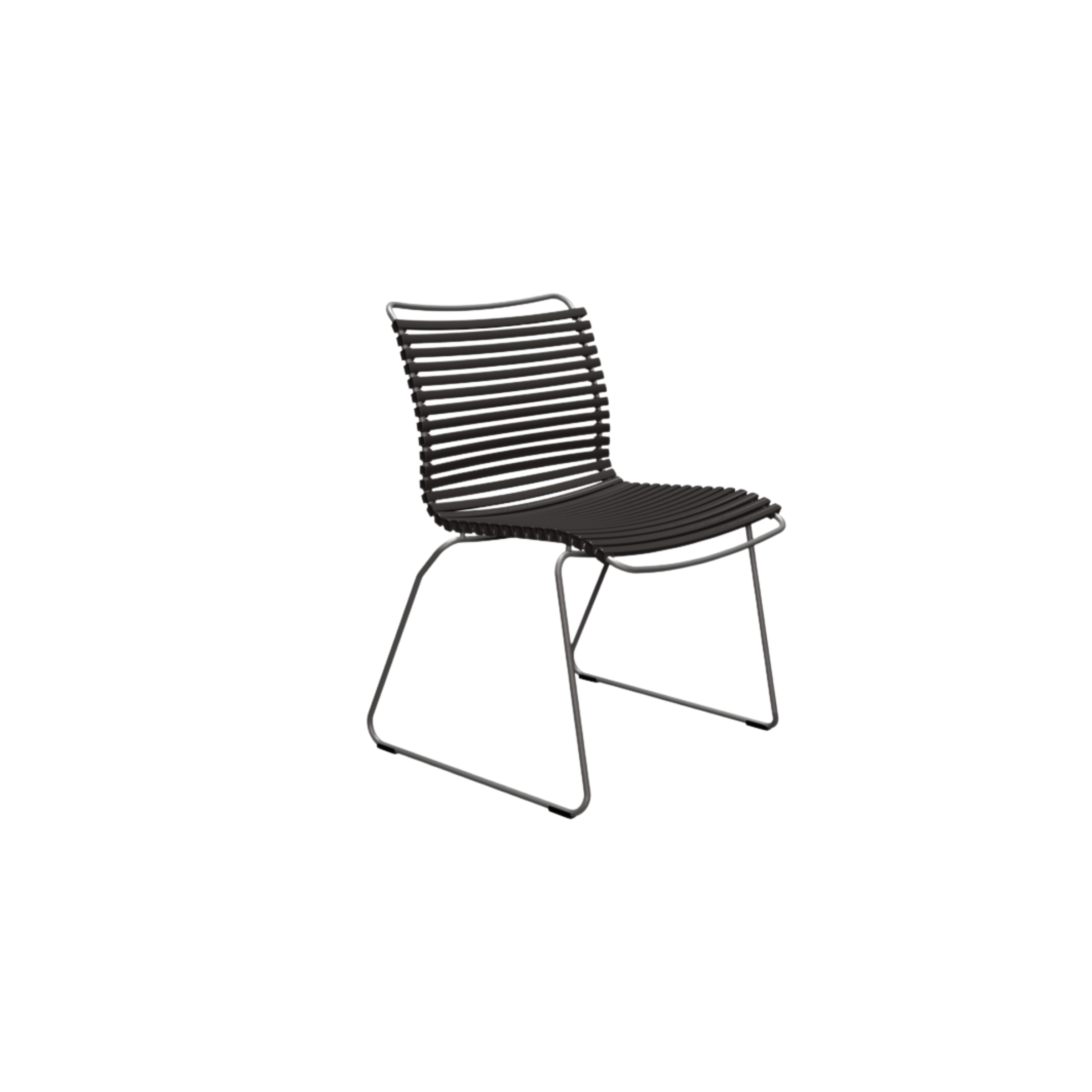 HOUE SHOP Black Click Dining Chair Without Armrest