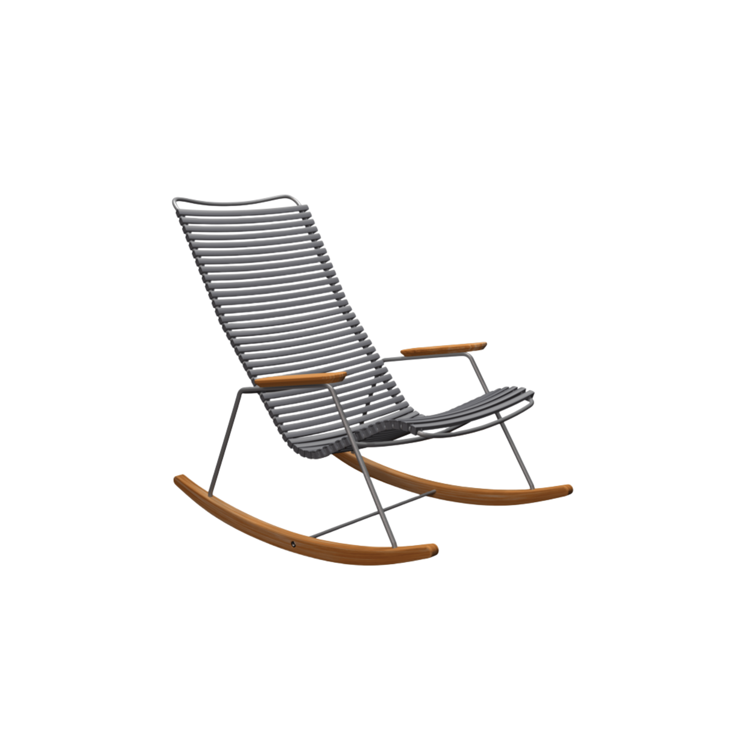 HOUE SHOP Grey Click Rocking Chair