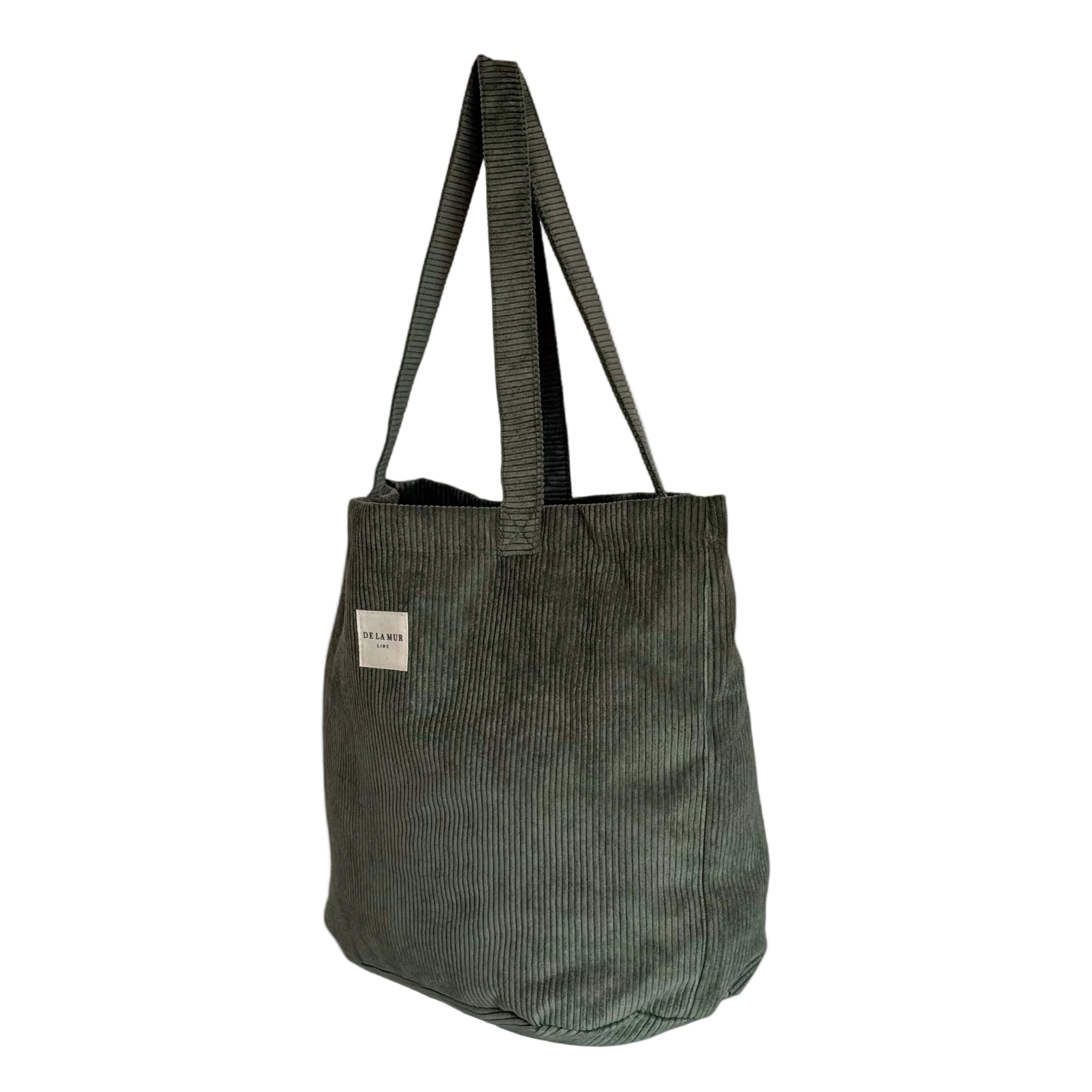 DE LA MUR LINE US Inc Bag Corduroy Tote Bag