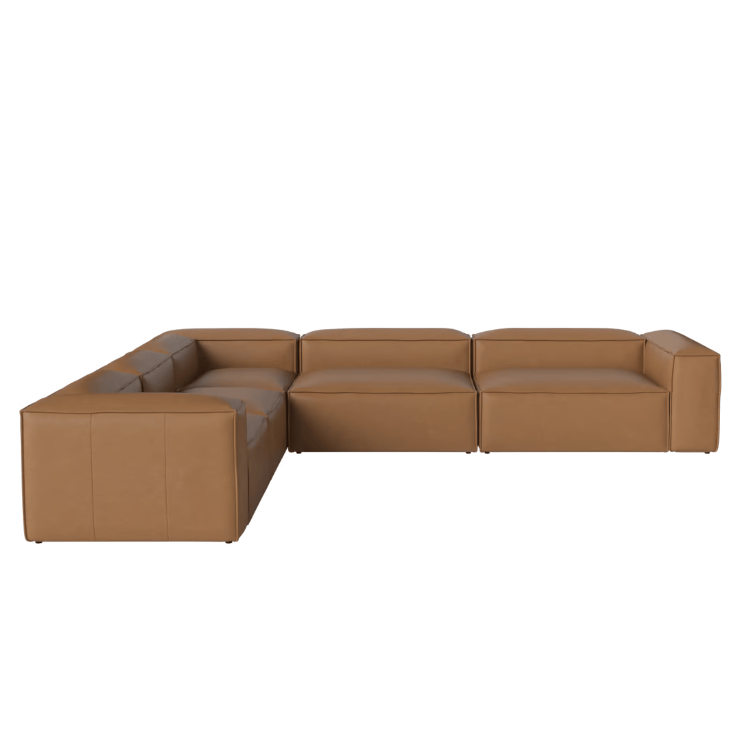 Bolia SHOP Left / Sydney Cognac Cosima Five Unit Sofa