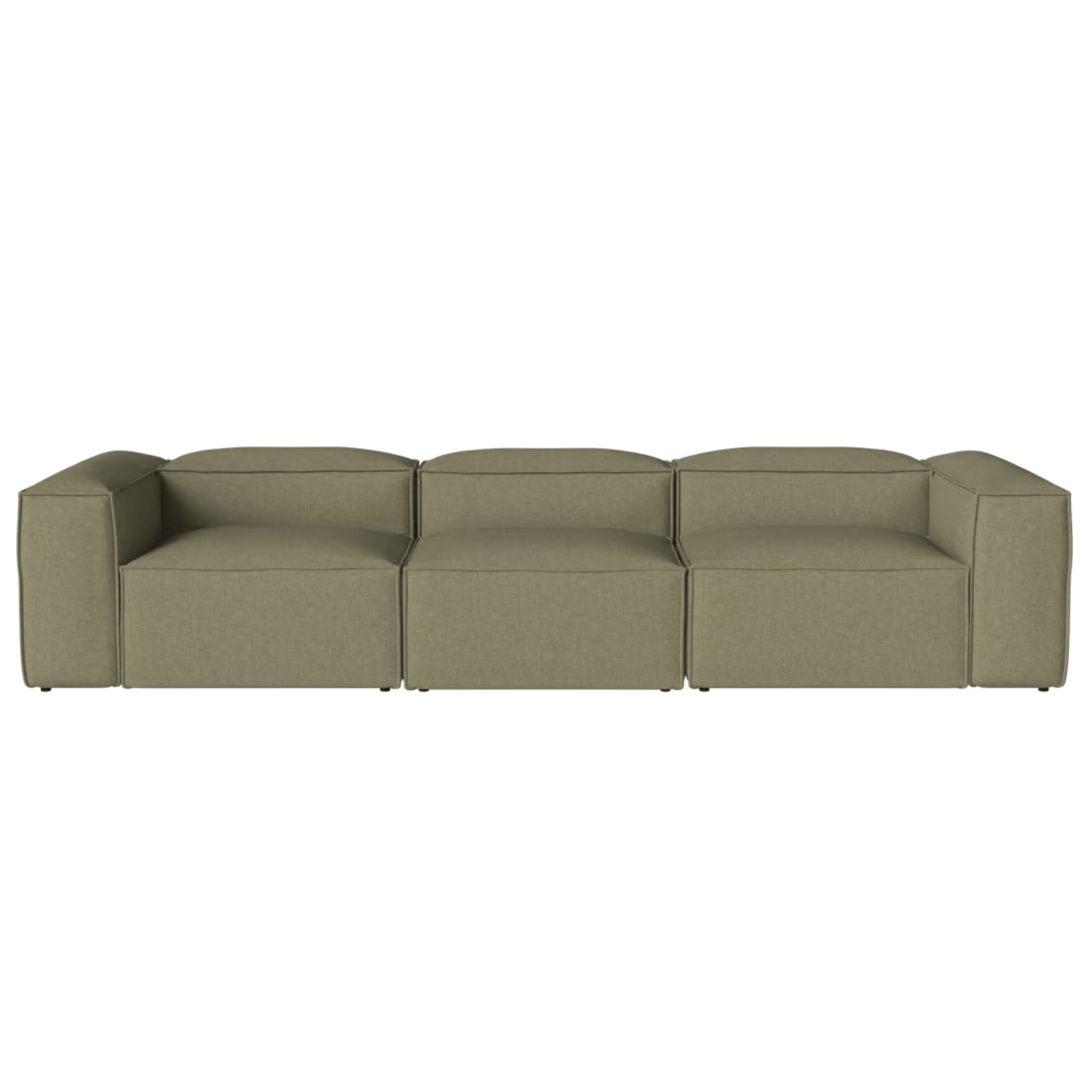 Bolia SHOP 39 inches ( 100 cm) / Small Corner / Nantes Green Cosima Three Unit Sofa