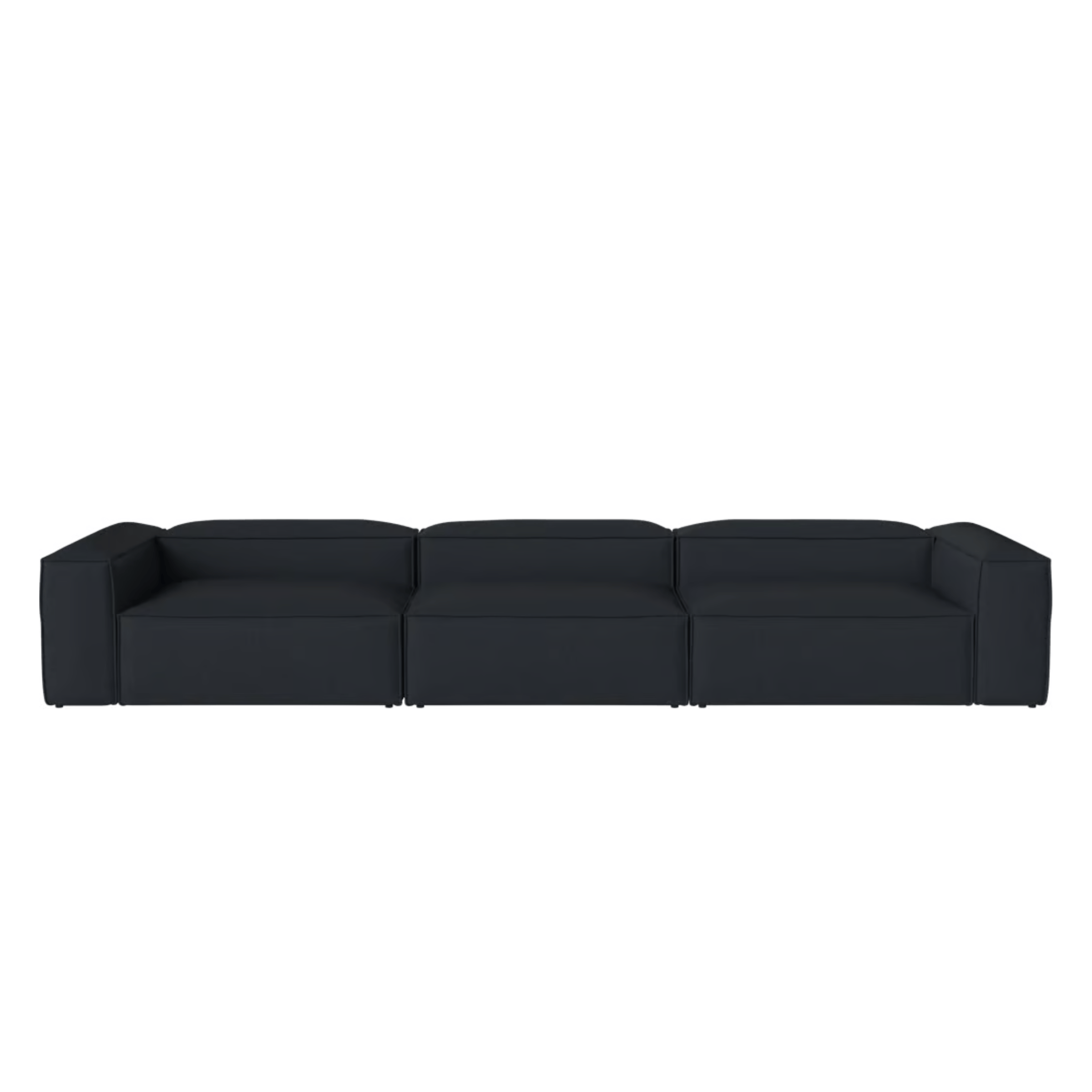 Bolia SHOP 47 Inches (120 cm) / Big Corner / Nantes Blue Cosima Three Unit Sofa