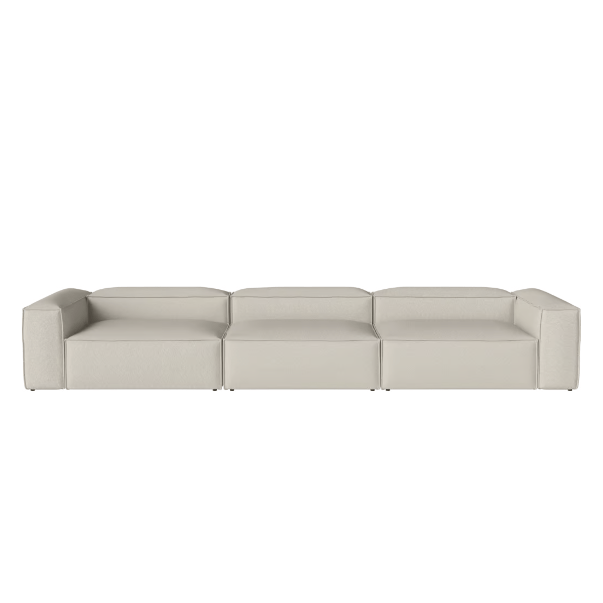 Bolia SHOP 47 Inches (120 cm) / Big Corner / Vilme Beige Cosima Three Unit Sofa