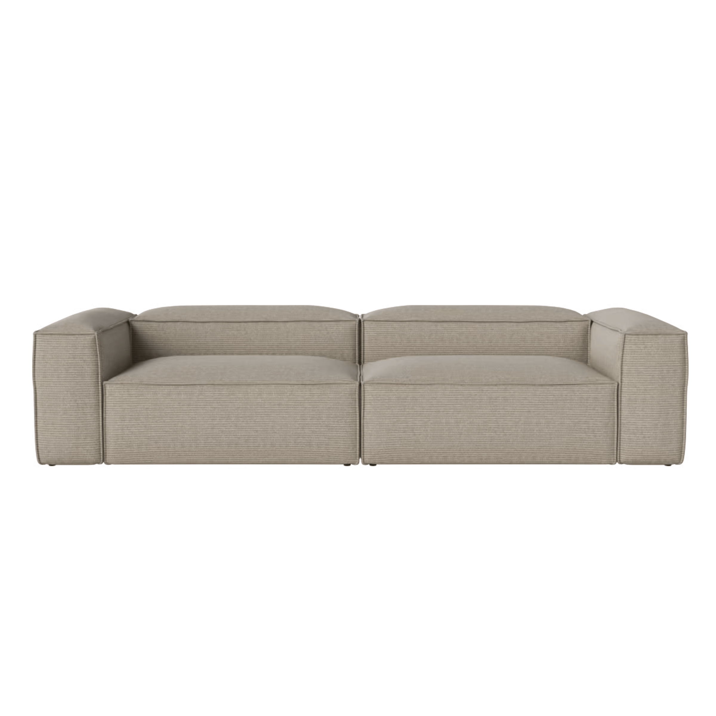 Bolia SHOP 39 inches / Large Corner / Globa Sand Cosima Two Unit Sofa