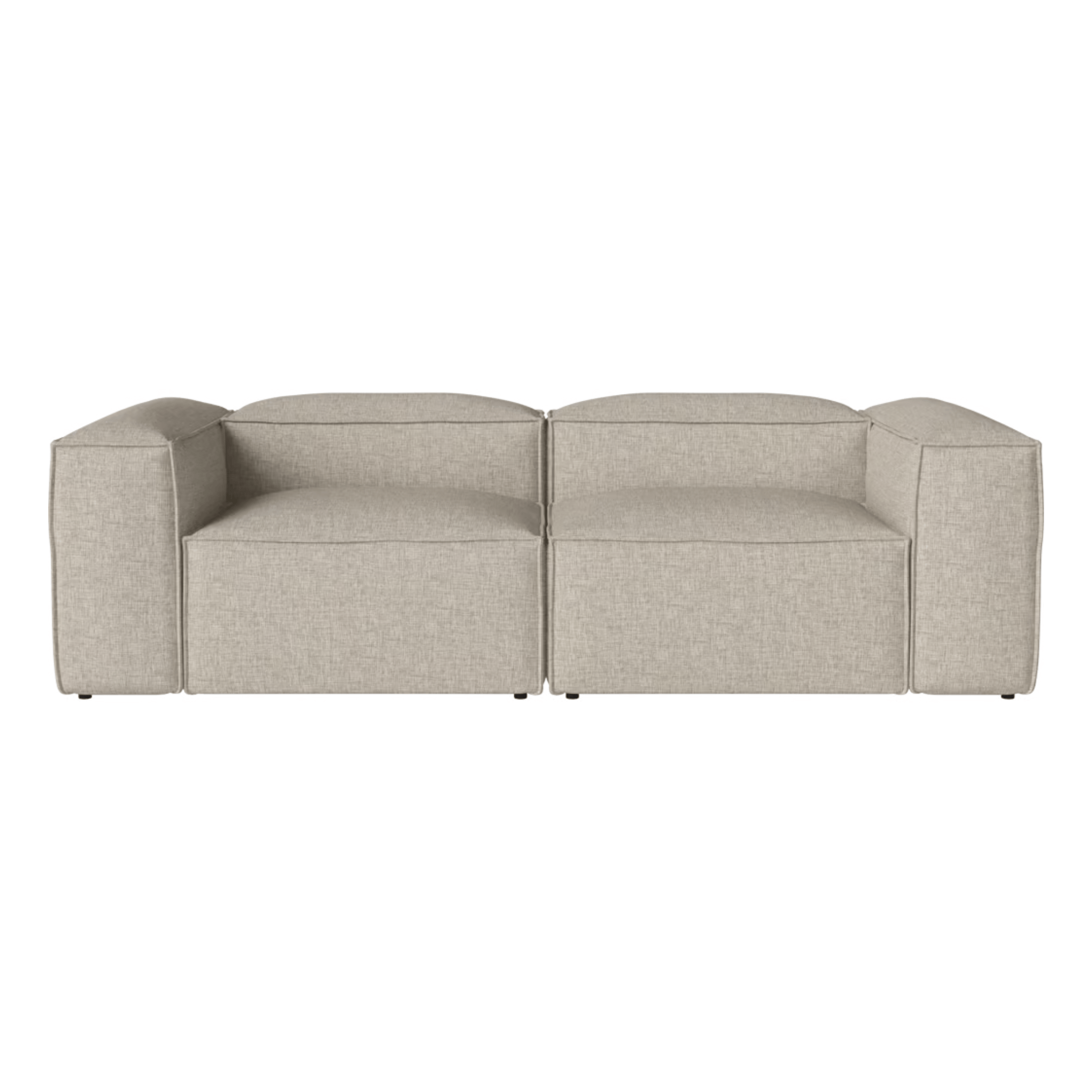Bolia SHOP 39 inches / Small Corner / Nantes Beige Cosima Two Unit Sofa
