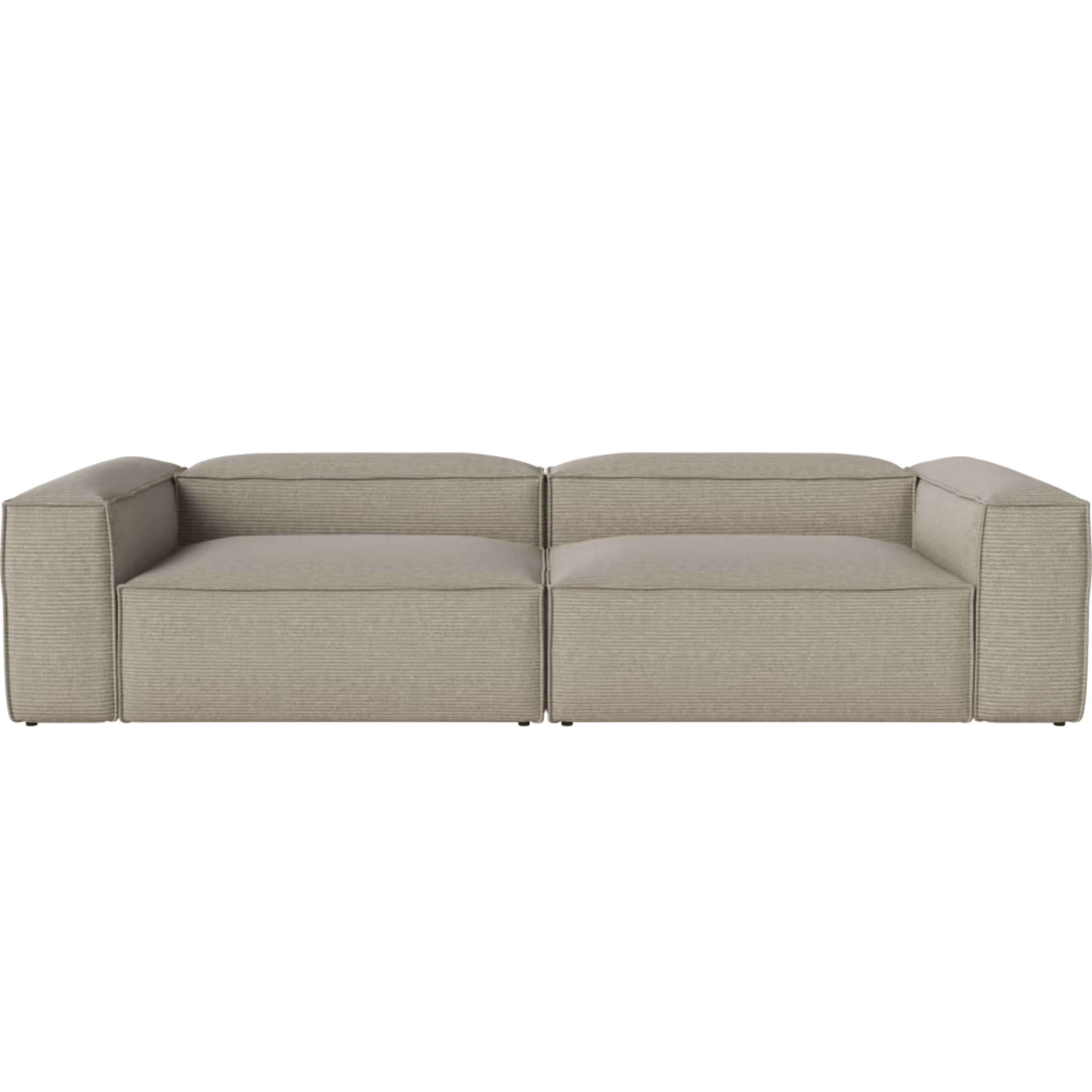 Bolia SHOP 47 inches / Large Corner / Globa Sand Cosima Two Unit Sofa