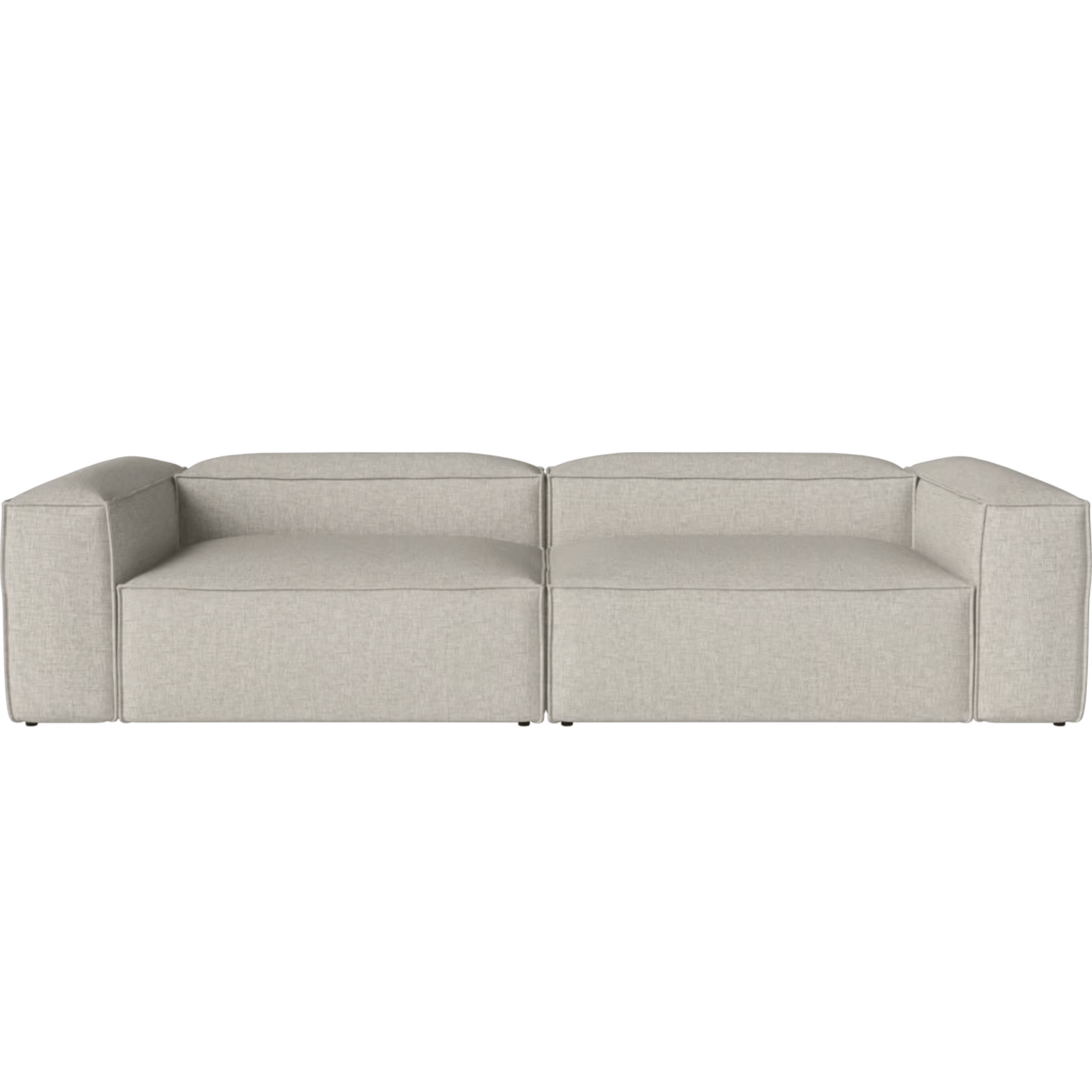 Bolia SHOP 47 inches / Large Corner / Nantes Sand Cosima Two Unit Sofa