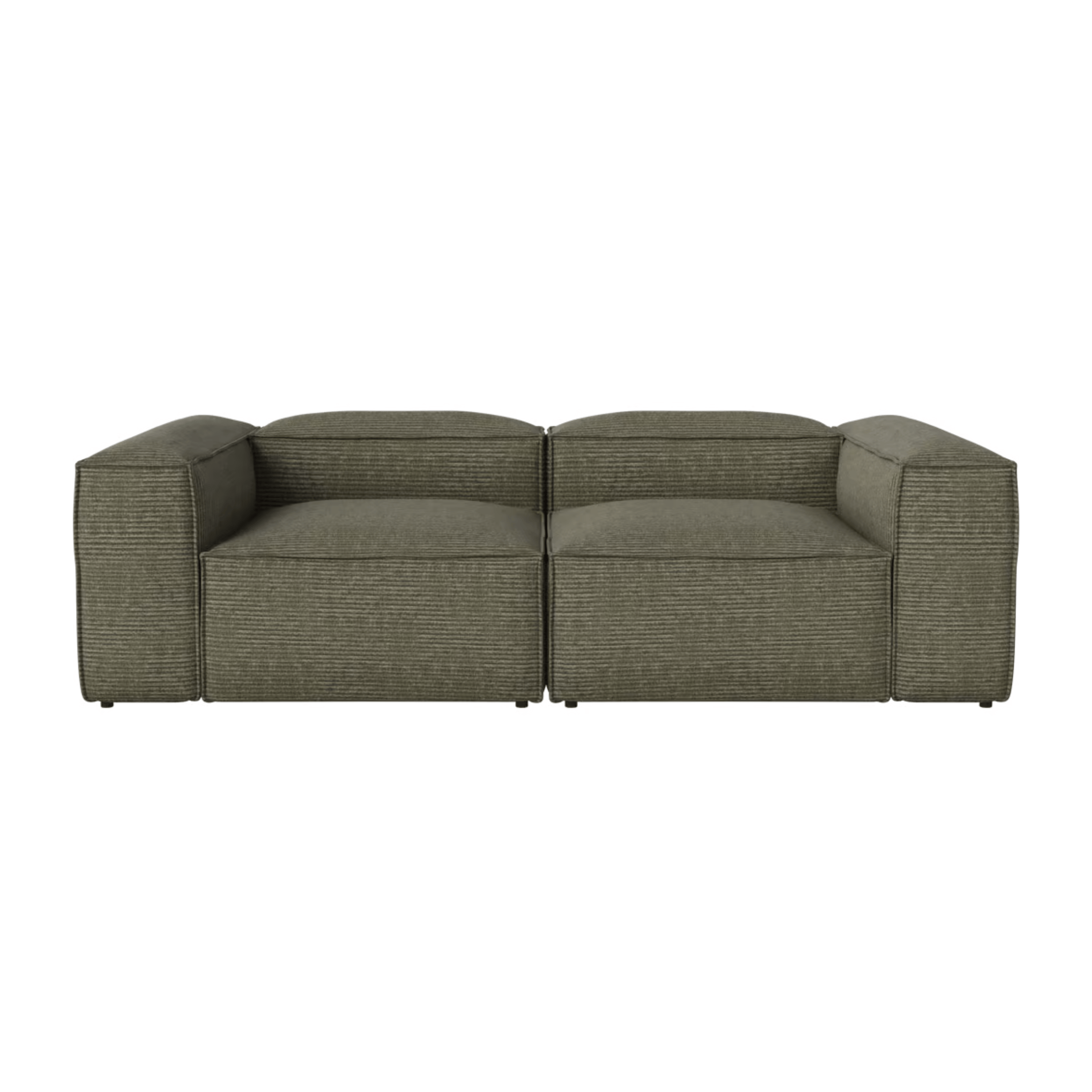 Bolia SHOP 47 inches / Small Corner / Globa Green Cosima Two Unit Sofa