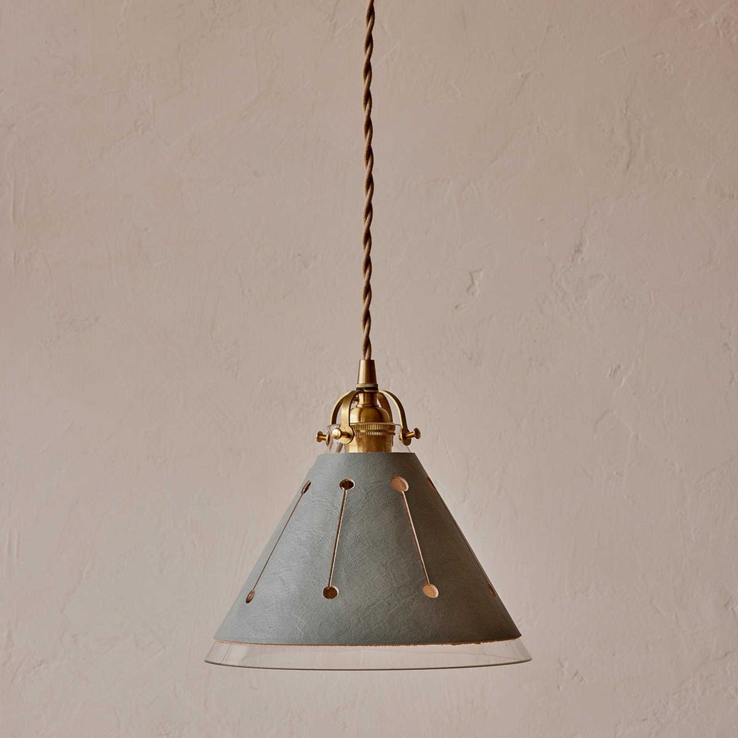 Lostine Lighting Cloud Blue / Plug and Switch Dot Pendant Light