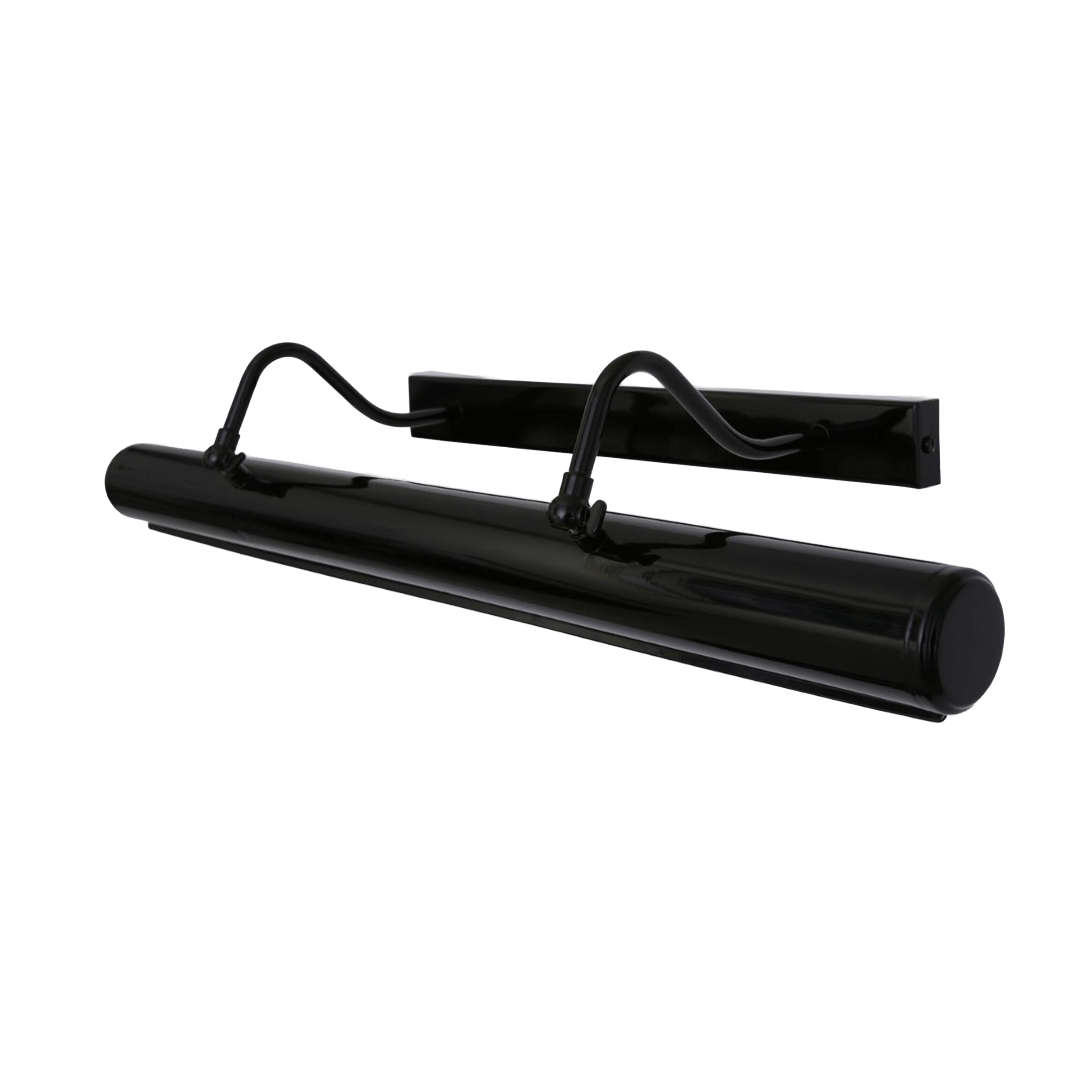 Mullan Lighting Lighting Powder-Coated Gloss Black / 23.75" Dublin Solid Brass Picture Light
