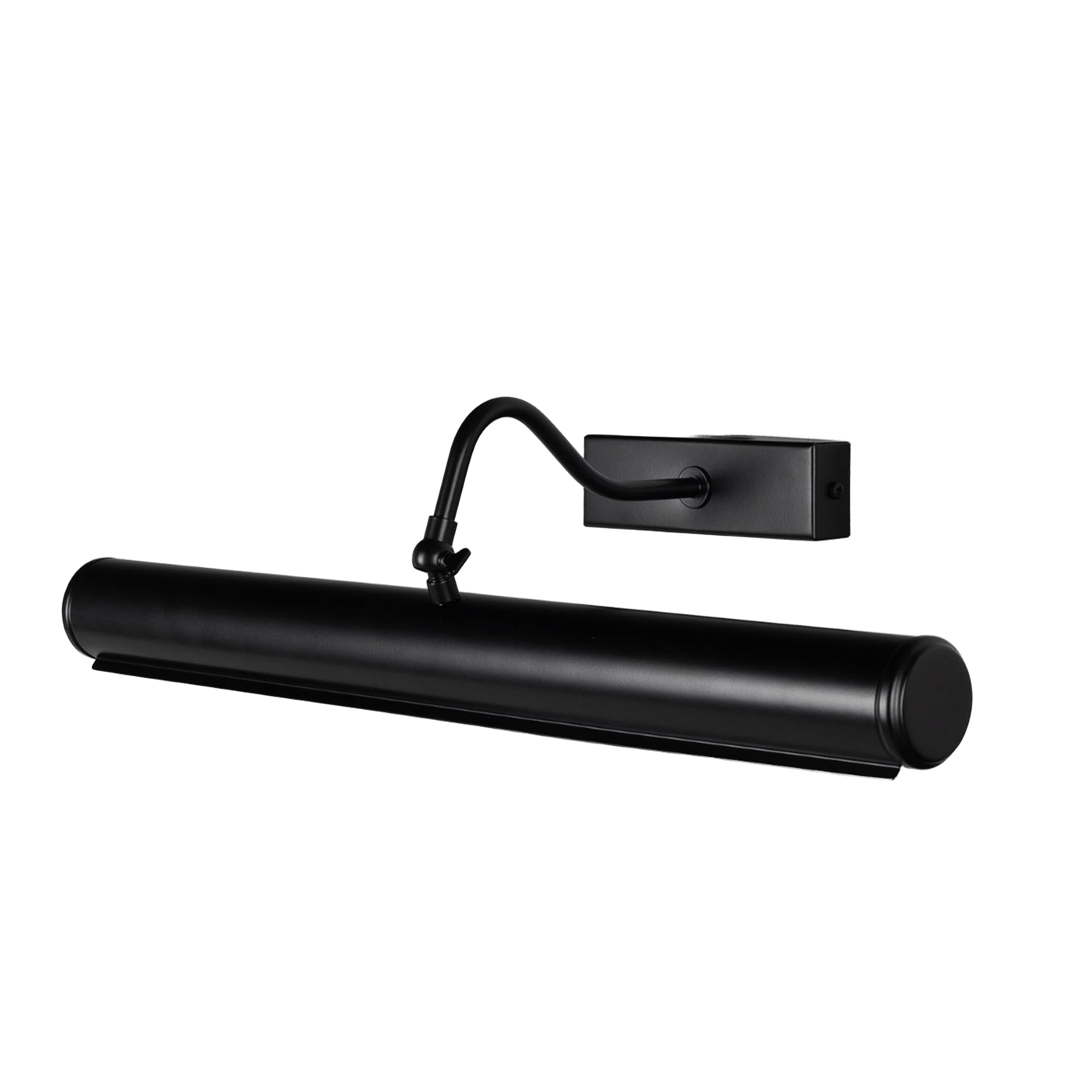 Mullan Lighting Lighting Powder-Coated Matte Black / 20" Dublin Solid Brass Picture Light