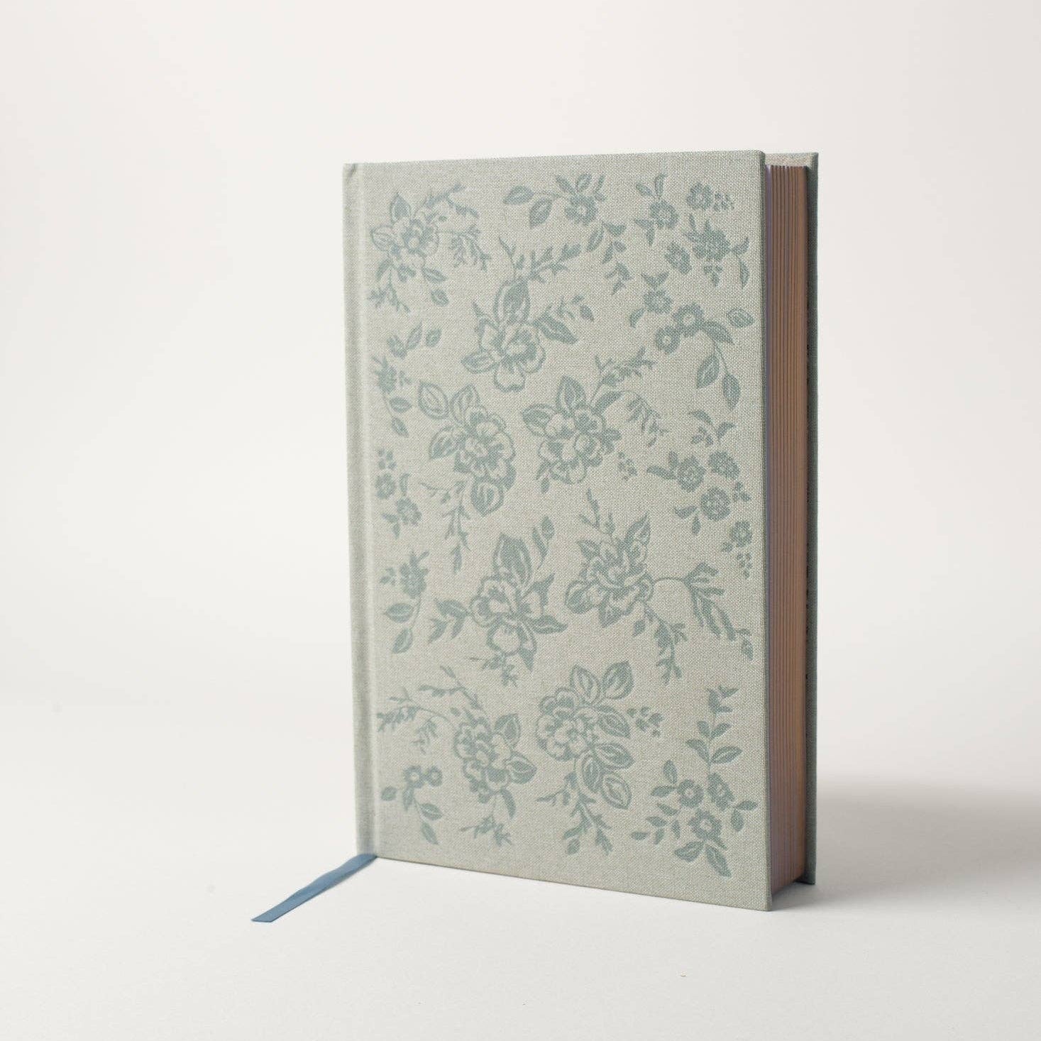 Flowerie SHOP Embossed Green Floral Sketchbook