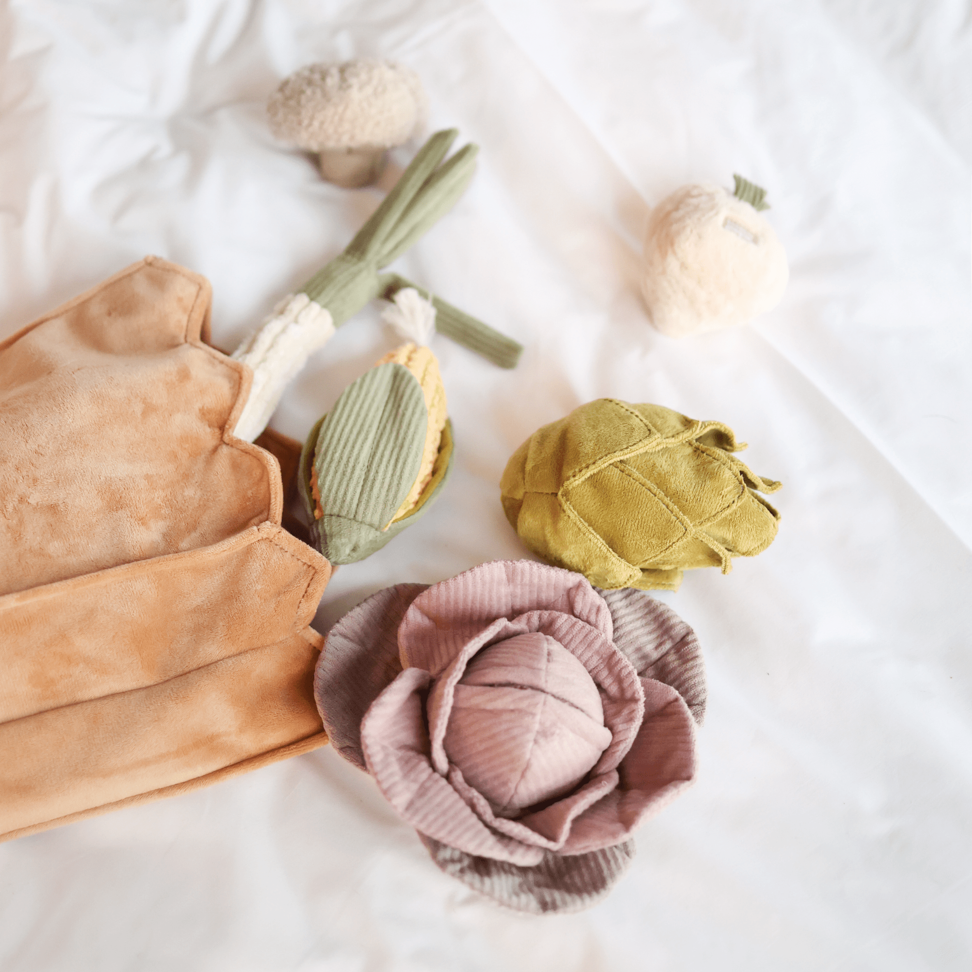 Lambwolf Collective FARMER'S MARKET SET // ENRICHMENT TOY SET// SNUFFLE TOY