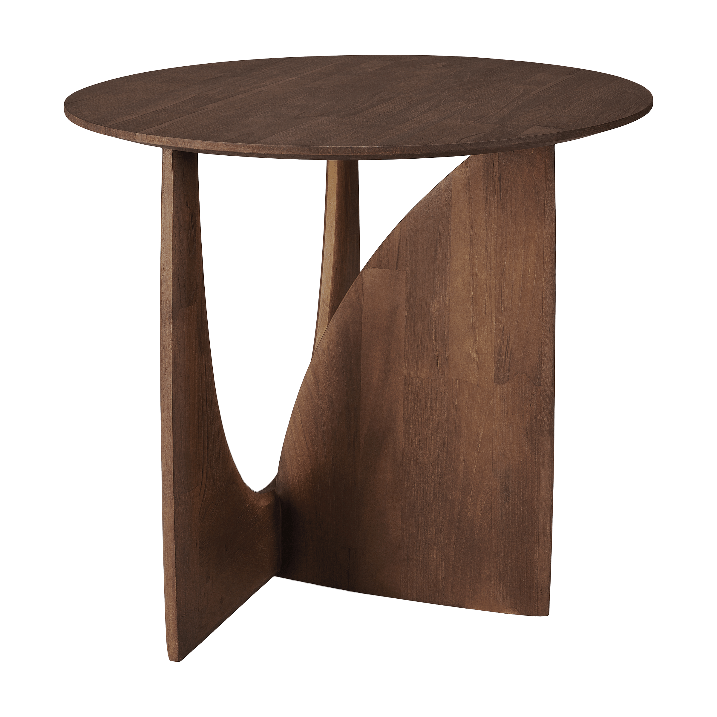 Ethnicraft Furniture Teak Geometric Side Table