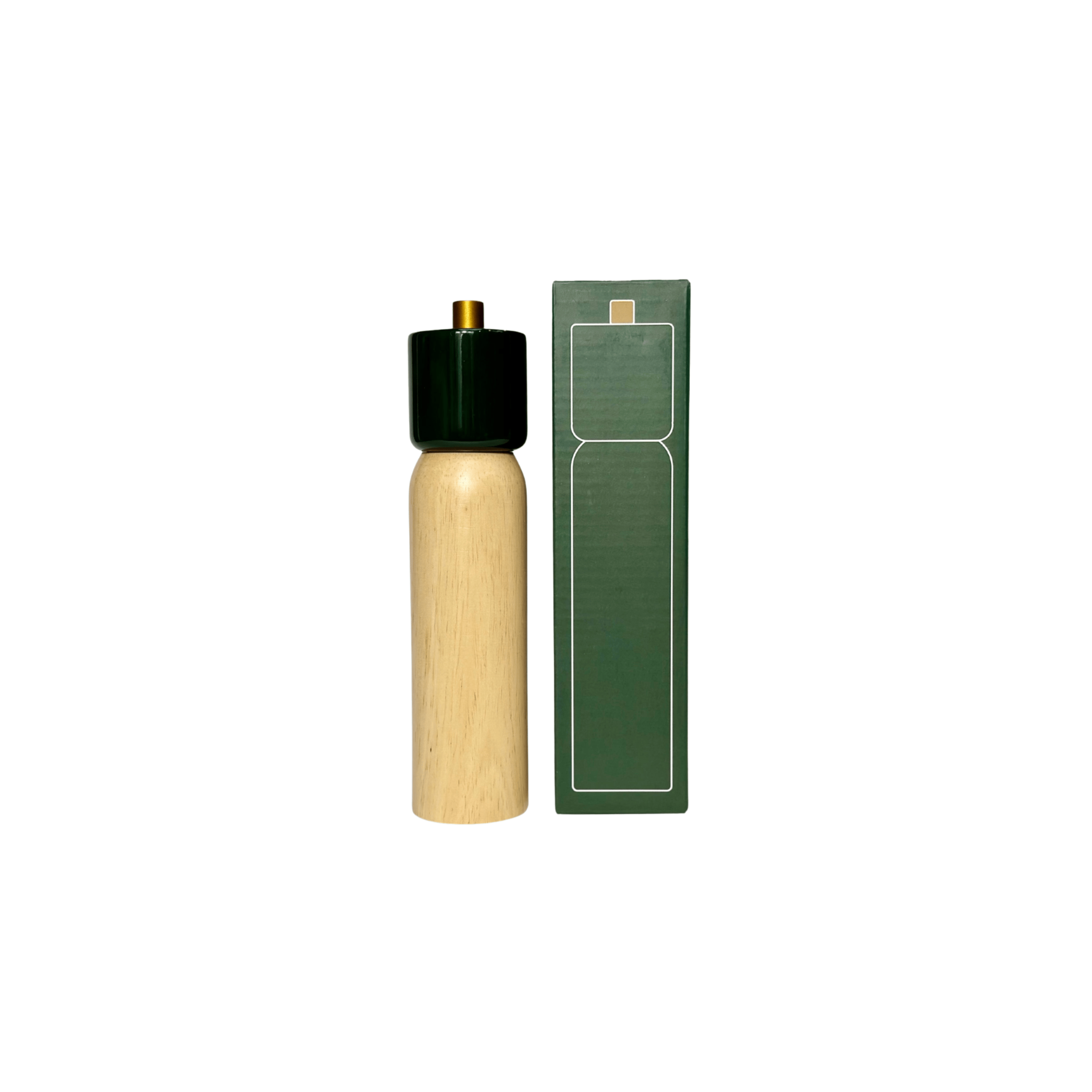 MÆGEN SHOP Large Green & Gold Spice Grinder
