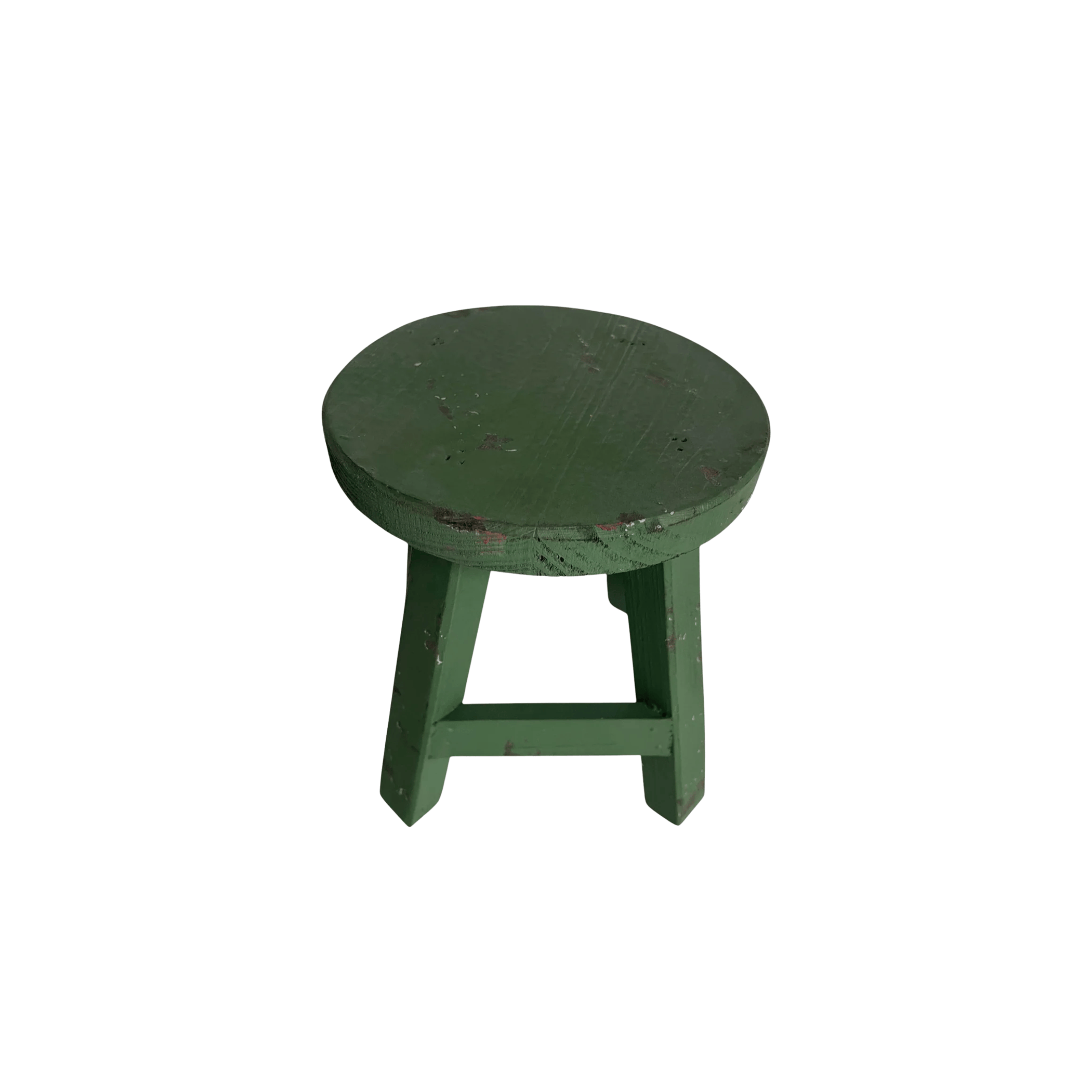 NACH Furniture SHOP Green Wooden Stool