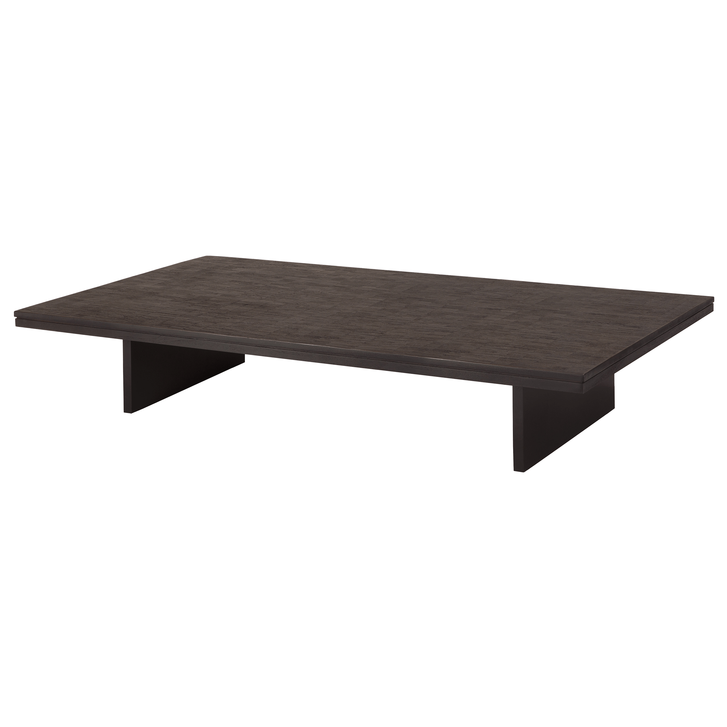 Ethnicraft Furniture 67" x 47" Grooves Coffee Table