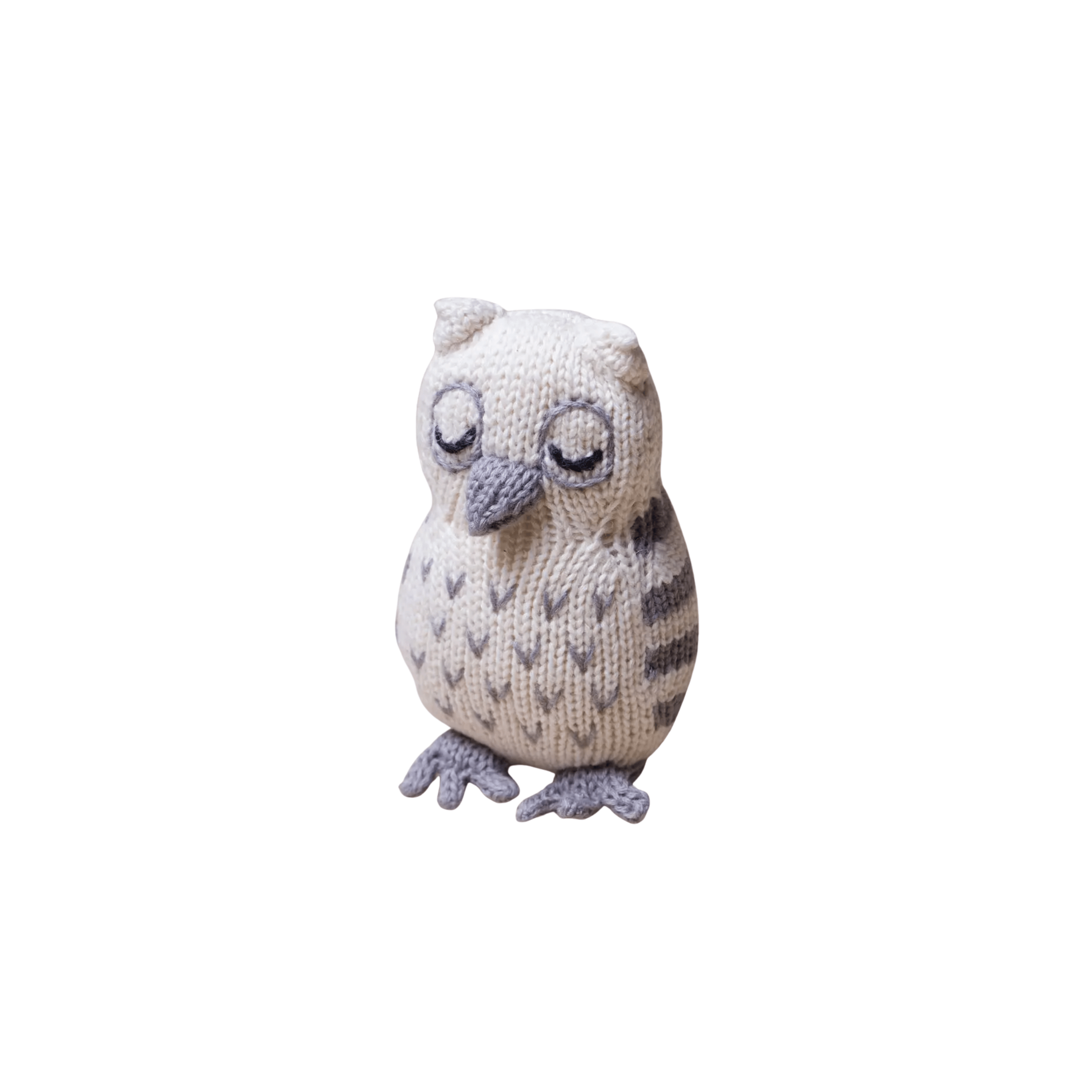 Estella SHOP Hand-Knit Owl Rattle
