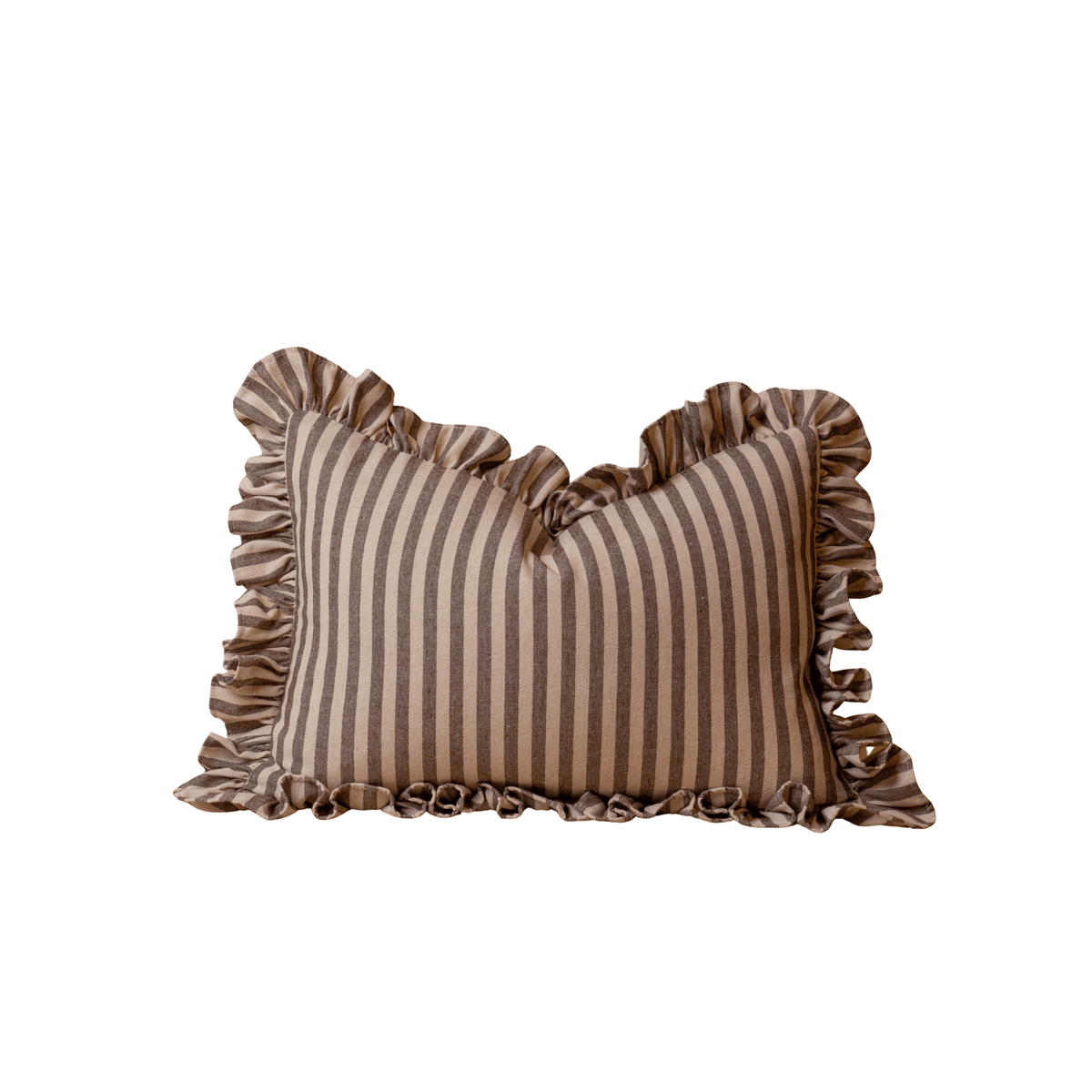 RW Studio SHOP Hudson Striped Ruffle Pillow, 15" x 20"