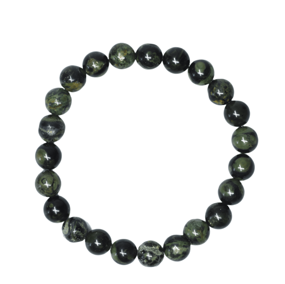 Curated Basics Jewelry Jasper Stretch Beaded Bracelet