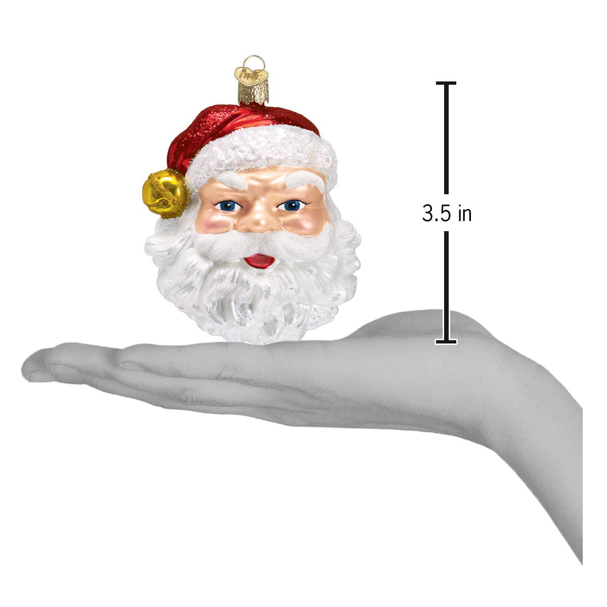 Old World Christmas SHOP Jingle Bell Santa Ornament