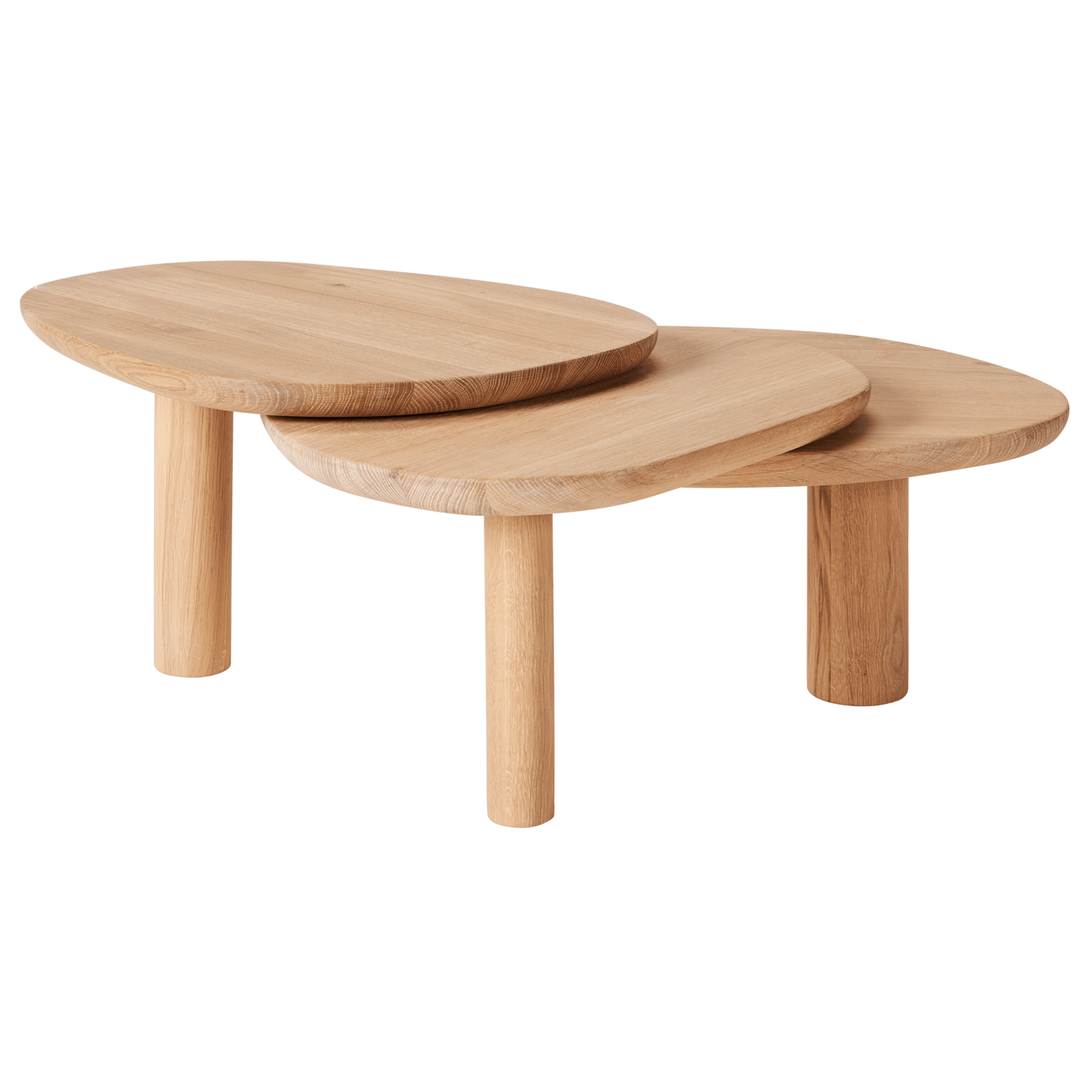 Bolia Furniture Nesting / Oiled Oak Latch Coffee Table