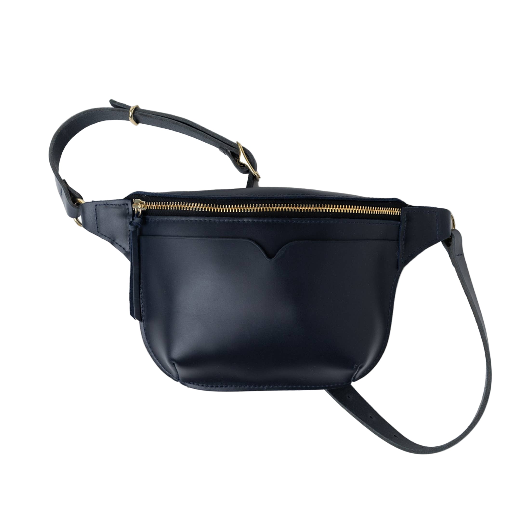 WP Standard Bag Black Leather Sling Bag